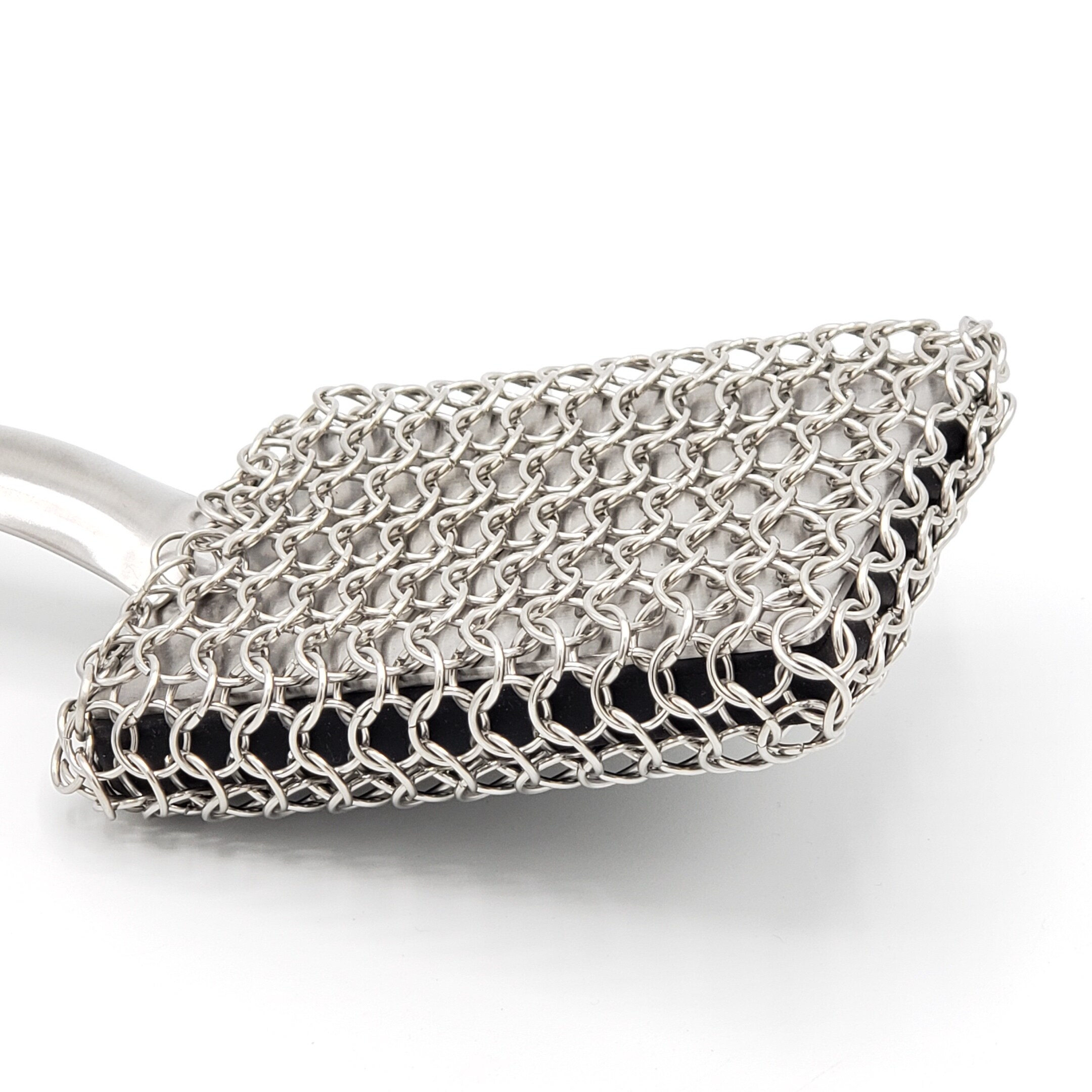 Bristle Free Super-Safe Chainmail Grill Brush