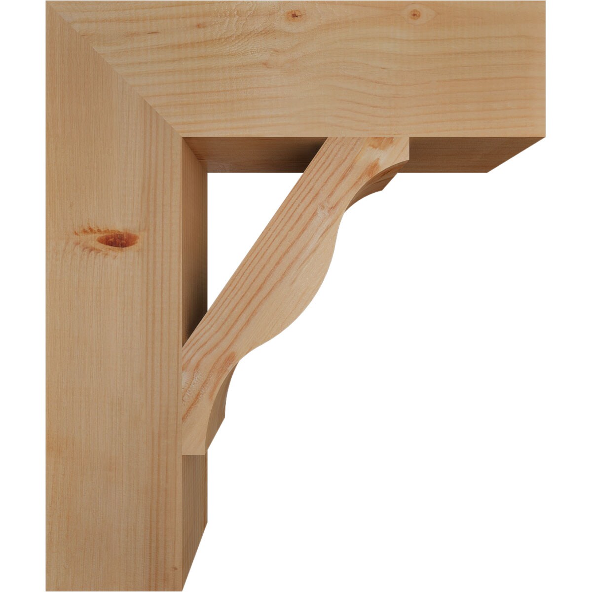 Ekena Millwork BKT06X22X26FST05SDF Exterior-Brackets-Braces - View #3