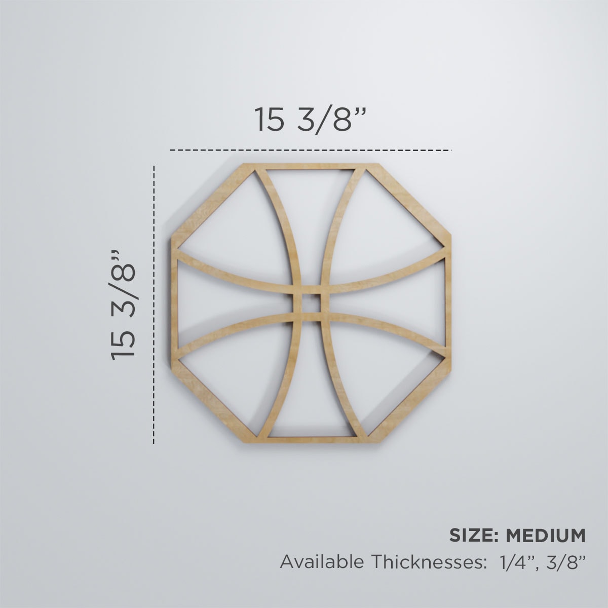 Ekena Millwork WALW16X16X0375HWLMF Wall-Panels - View #3