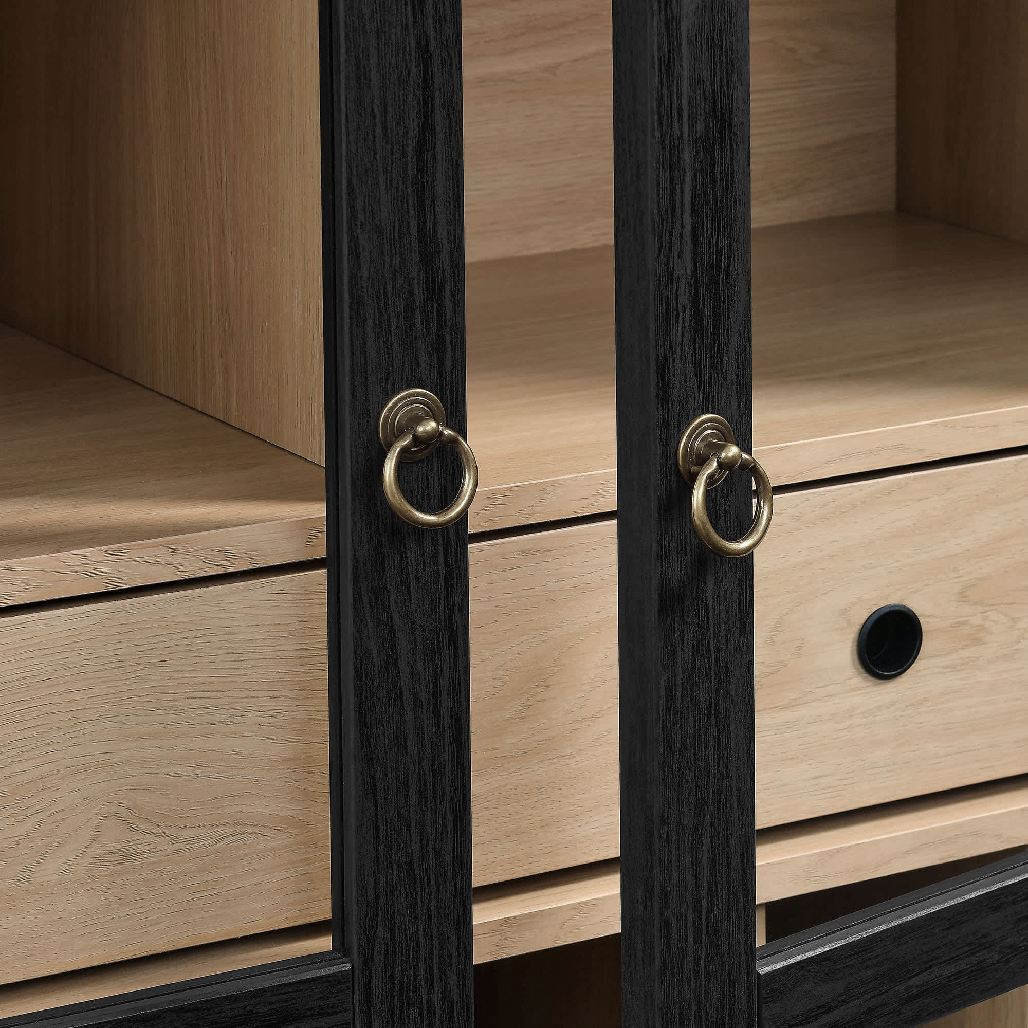 Modway EEI-7203-BLK-OAK Dining-Kitchen-Storarge - View #4