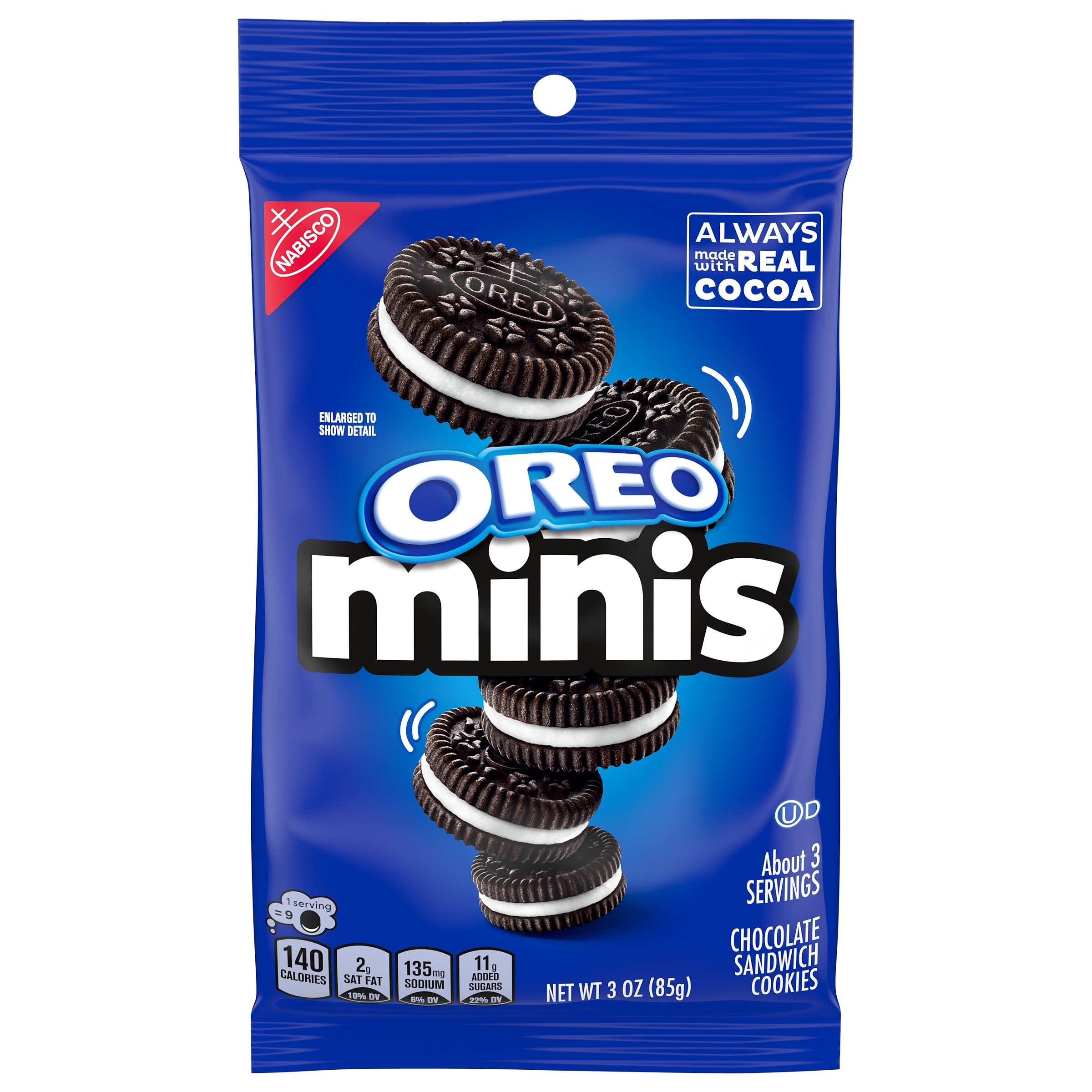 Oreo 111077 3-oz. Cookies