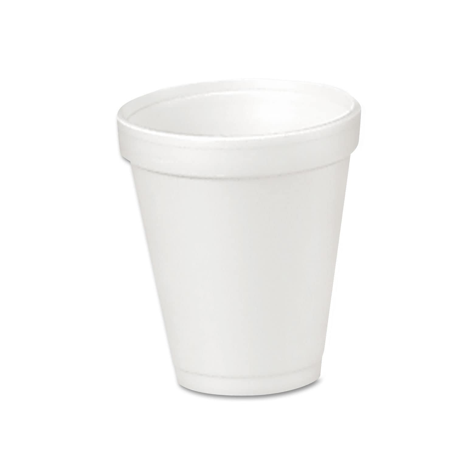 Dart Foam Drink Cups 4 oz White 50/Bag 20 Bags/Carton
