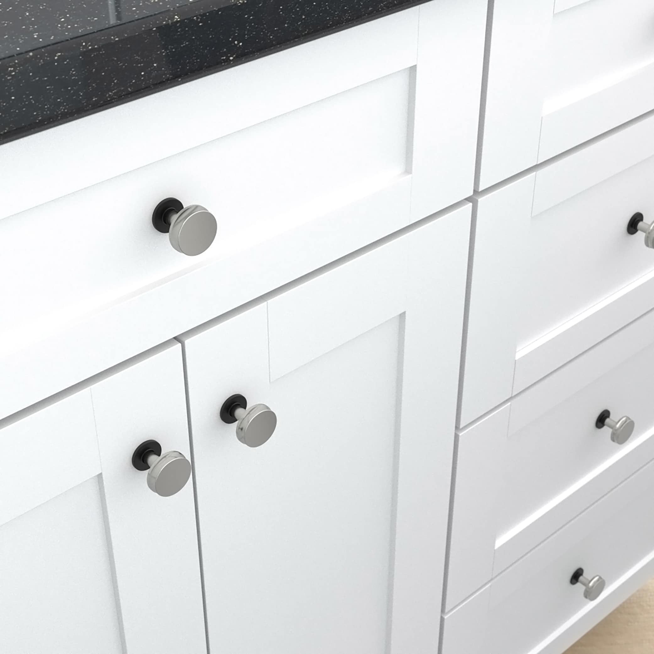 Origin 21 CAB-000-437-SN-MB-6P Cabinet-Knobs - View #7