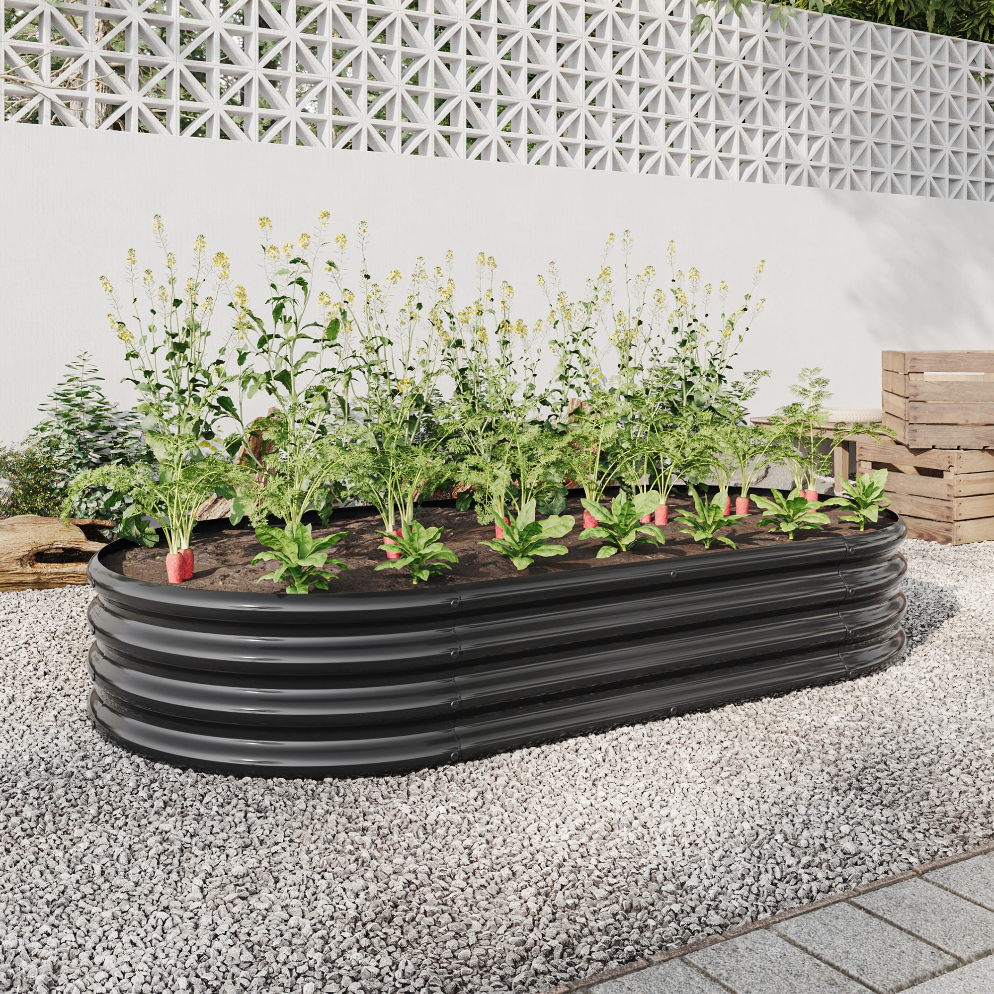 Gaierptone CRXTZDCNFI4 Raised-Garden-Beds - View #3