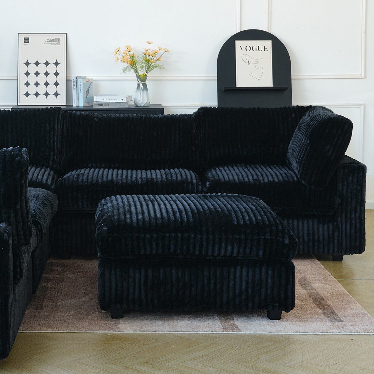 BuotiqHom DH-OT3-141BK Sofas-Loveseats - View #3