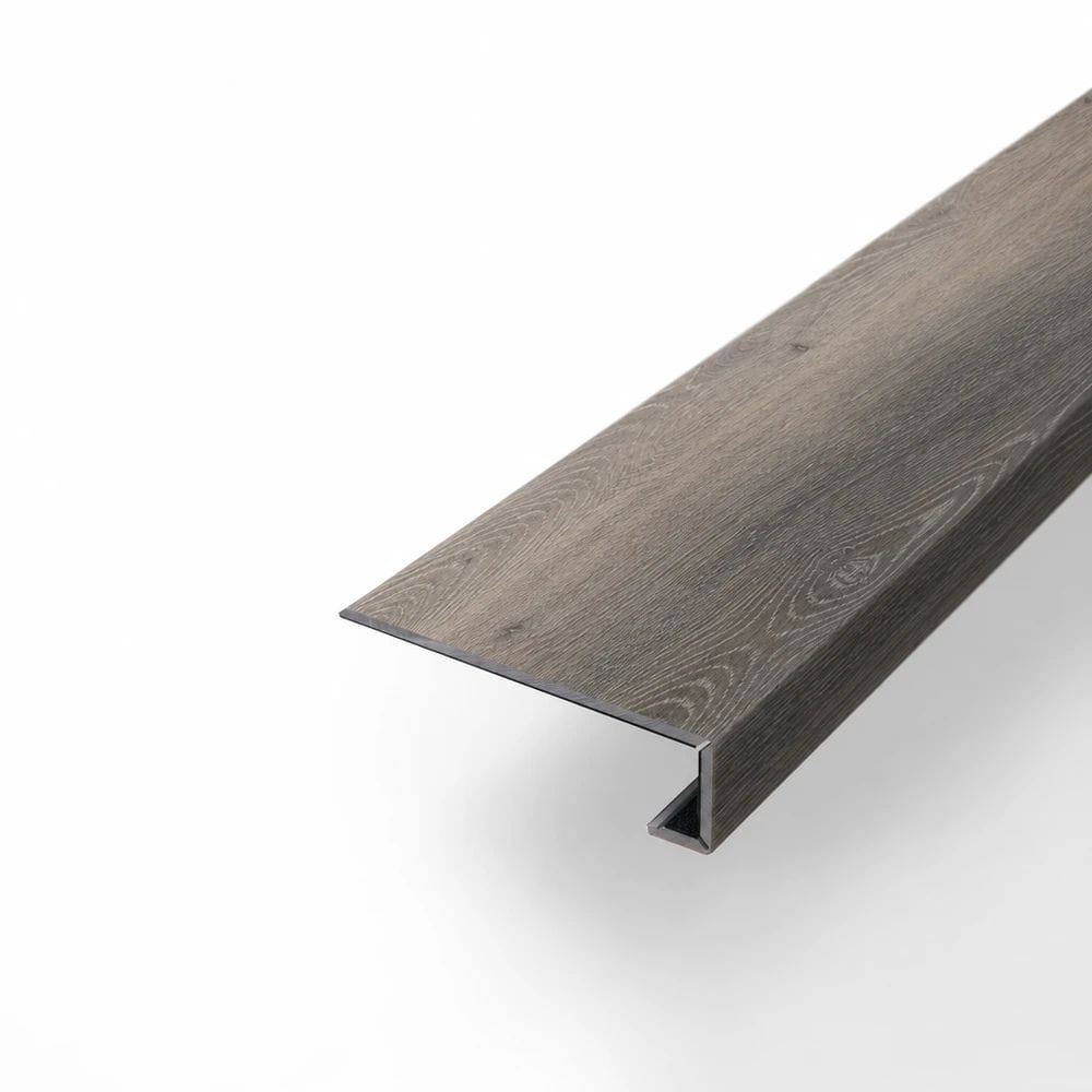 Flooret Flooret Modin LVP 60-in TruePlank Signature Square Nosing - Dimalo Signature, Made from a Real Plank, Waterproof, Scratch-Resistant and Easy to Install, Flush for Finish Stairs