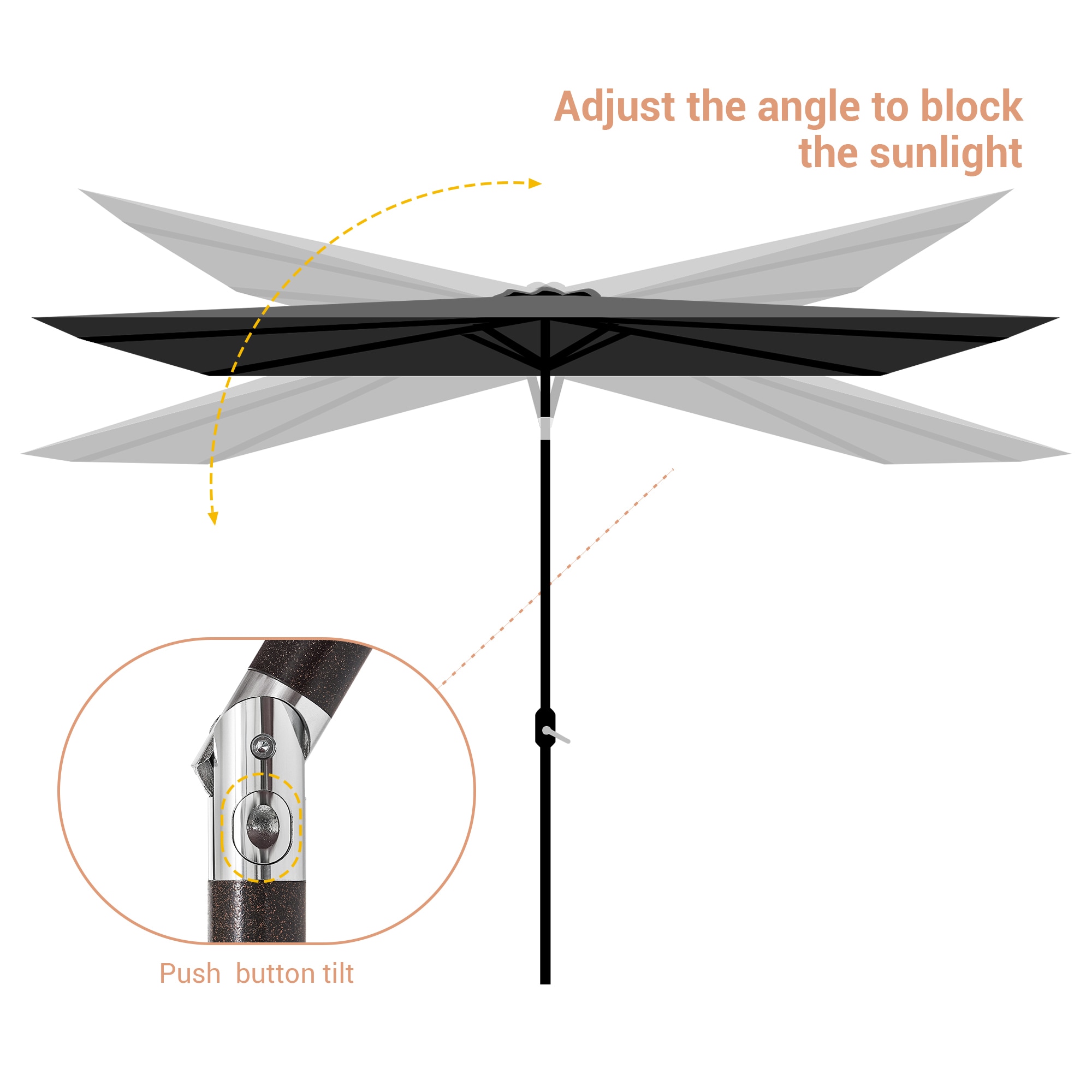 ACEGOSES LW-R16BK Umbrellas-2 - View #5