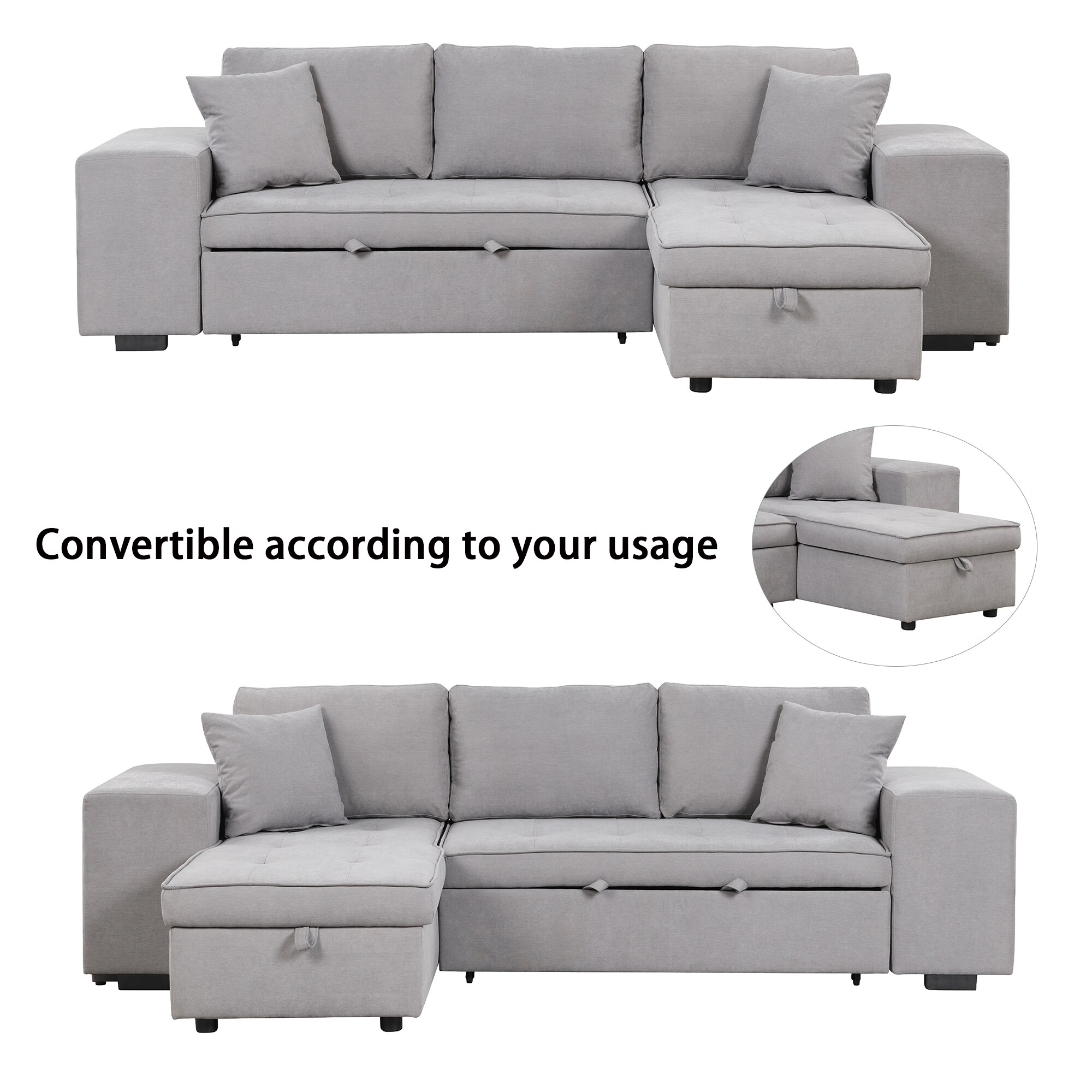 ModernLuxe L-SG000430AAE Sofas-Loveseats - View #3