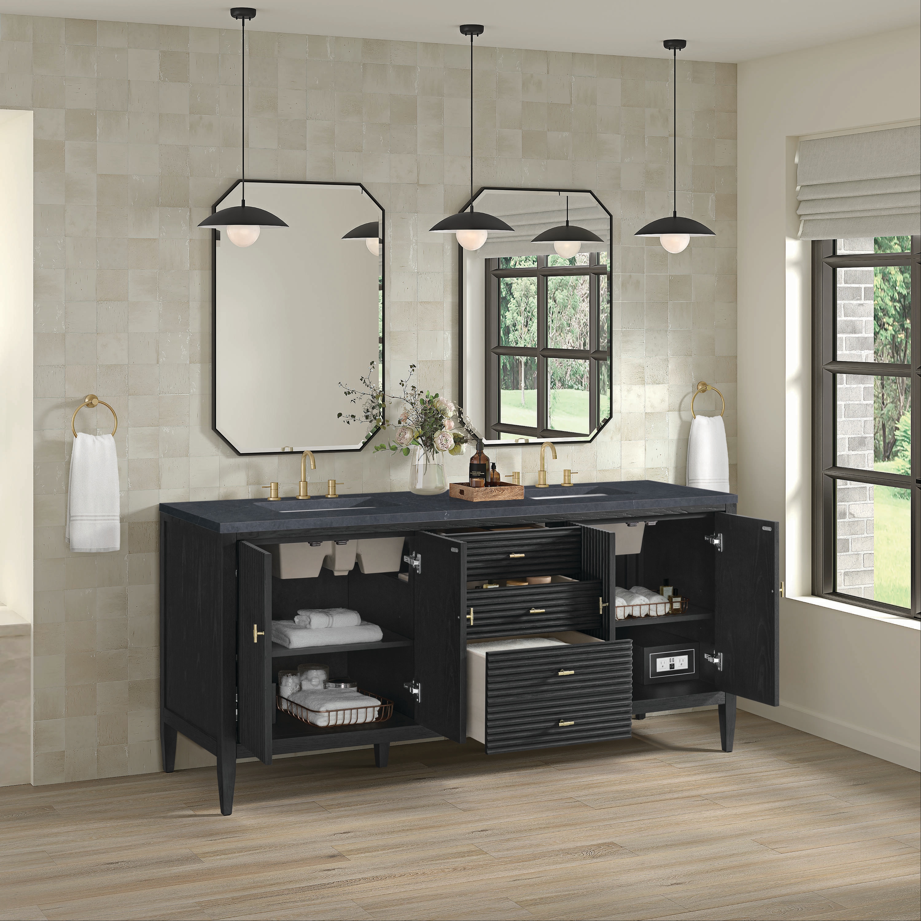 James Martin Vanities 485-V72-CBO-3CSP Bath-Vanity-Combo - View #4