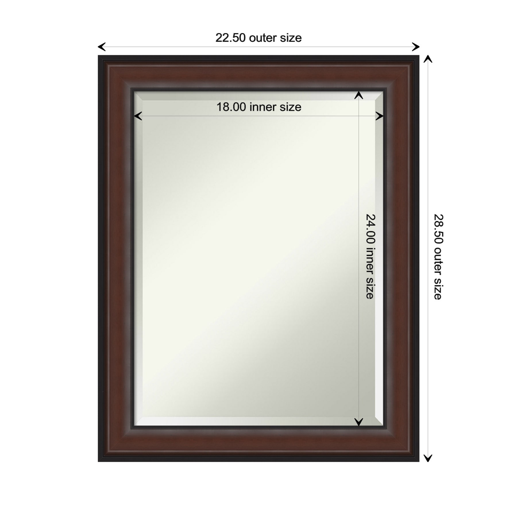 Amanti Art DSW4593110 Framed-Bath-Mirrors - View #4