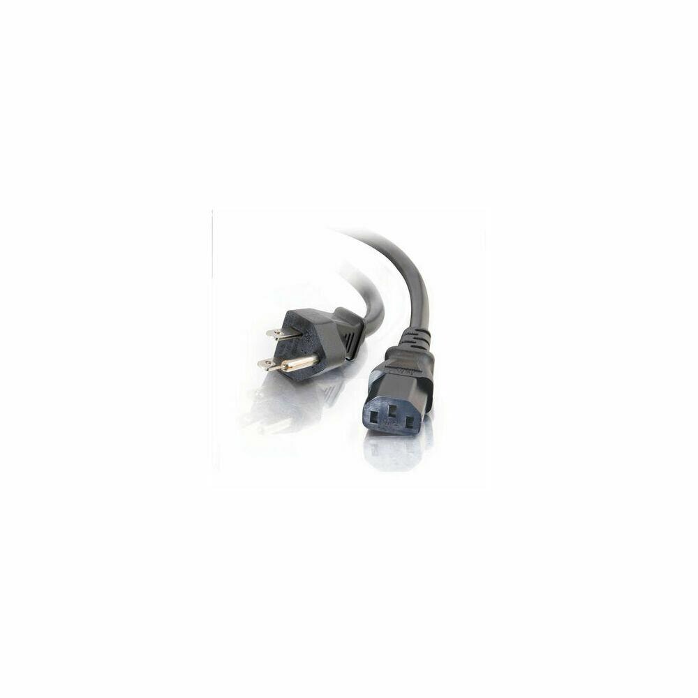 C2G CTG5740 Cables to Go 03133 6Ft Shielded Universal Power Cord Iec320C13 to Nema 5-15P