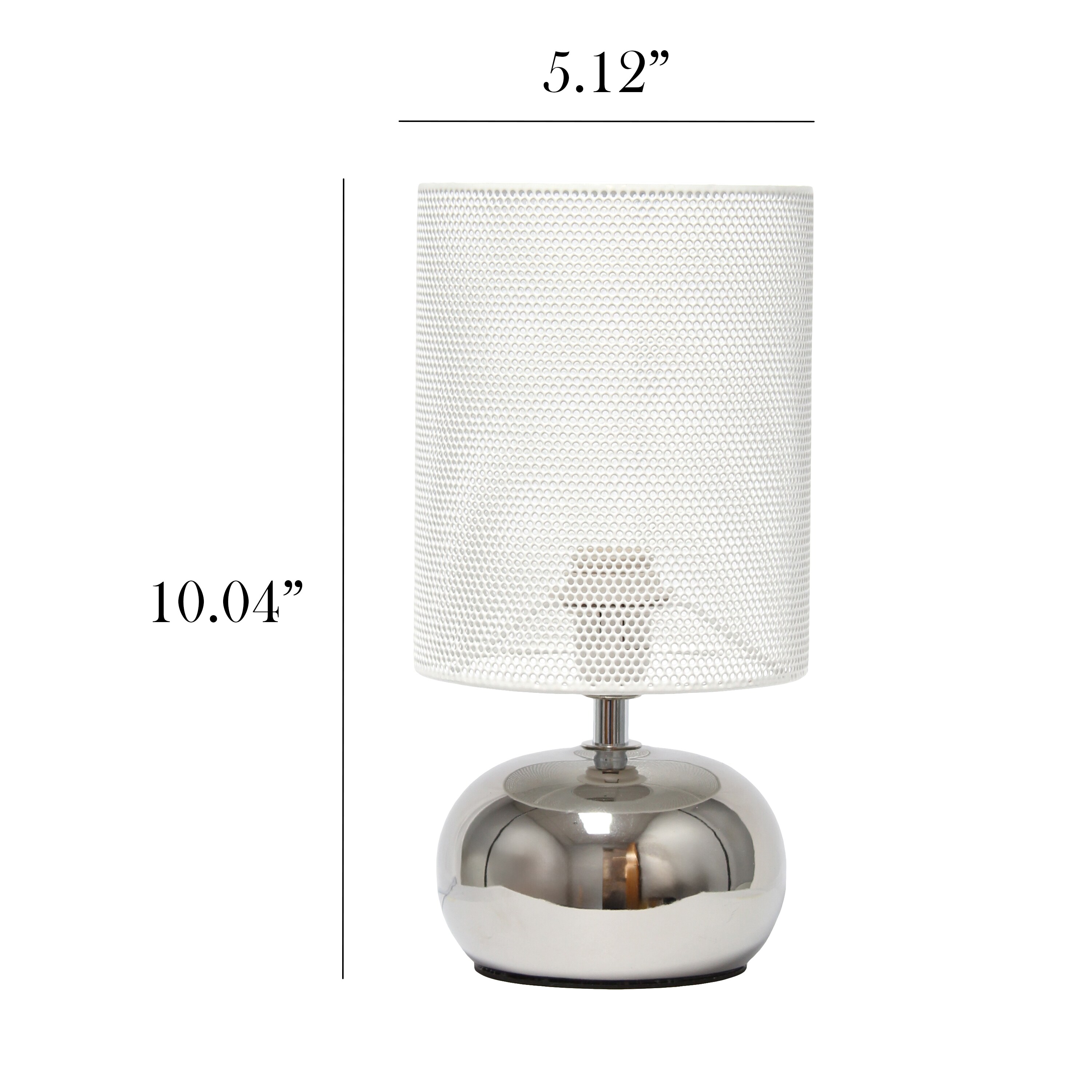 Simple Designs LT2130-CHR Table-Lamps - View #3