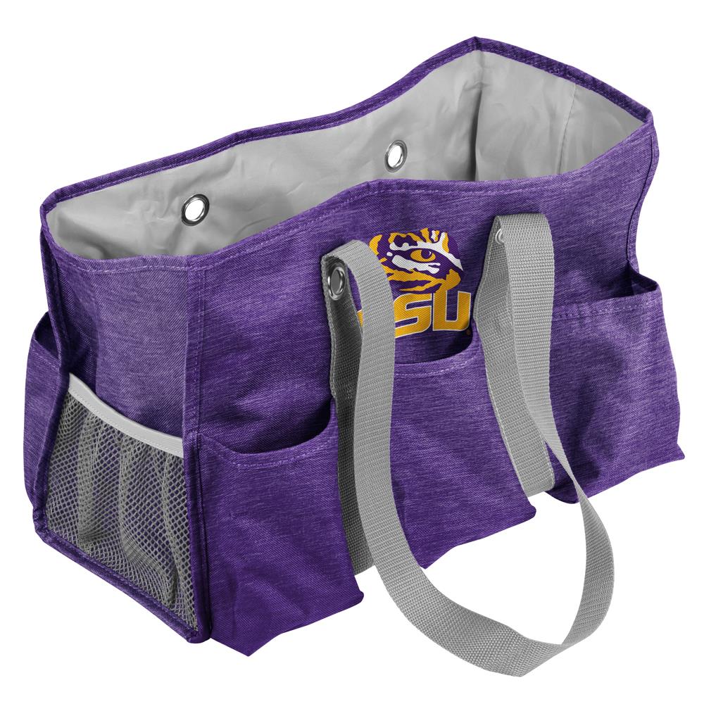 Logo Brands 162-865-CR1 Lsu Tigers Jr Caddy 15x7x10 Team Color Picnic Caddy