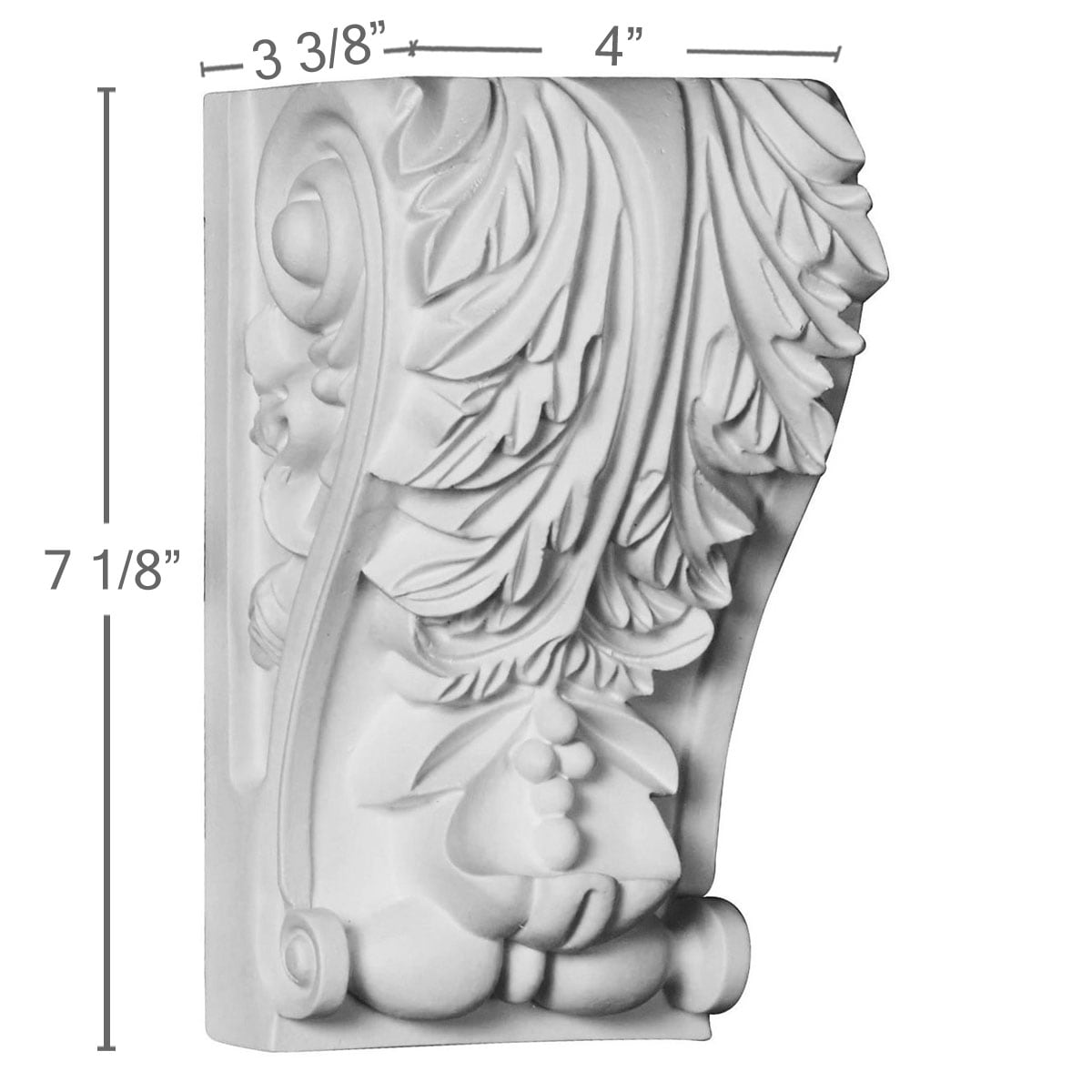 Ekena Millwork COR04X03X07LE corbels - View #2