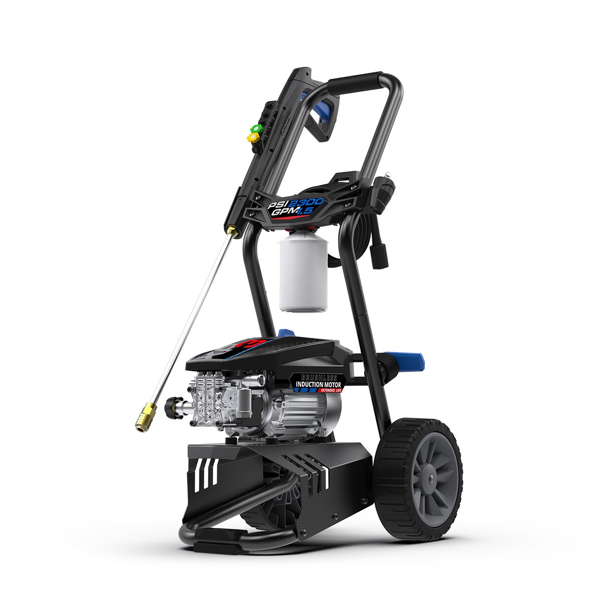 AR Blue Clean BMXP32300-X BMXP32300-X 2300-PSI 1.5-GPM Cold Water Electric Pressure washer with 3 Spray Tips