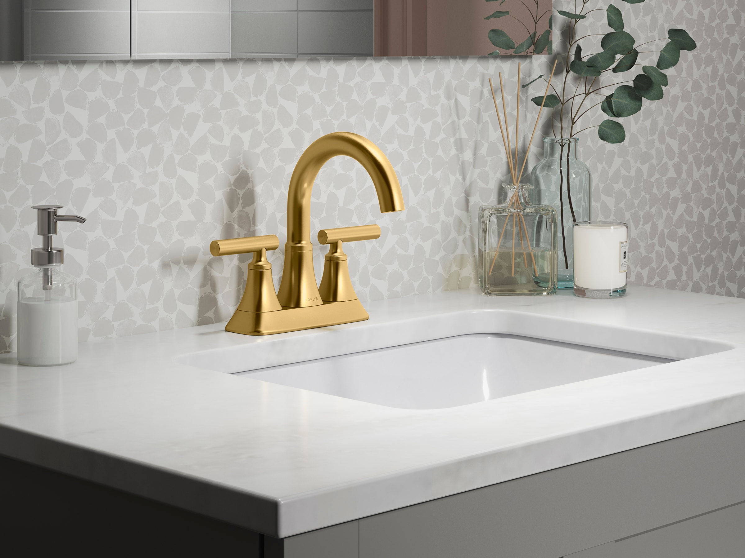 KOHLER REC27953-4D-2MB Lavatory-Faucets - View #3
