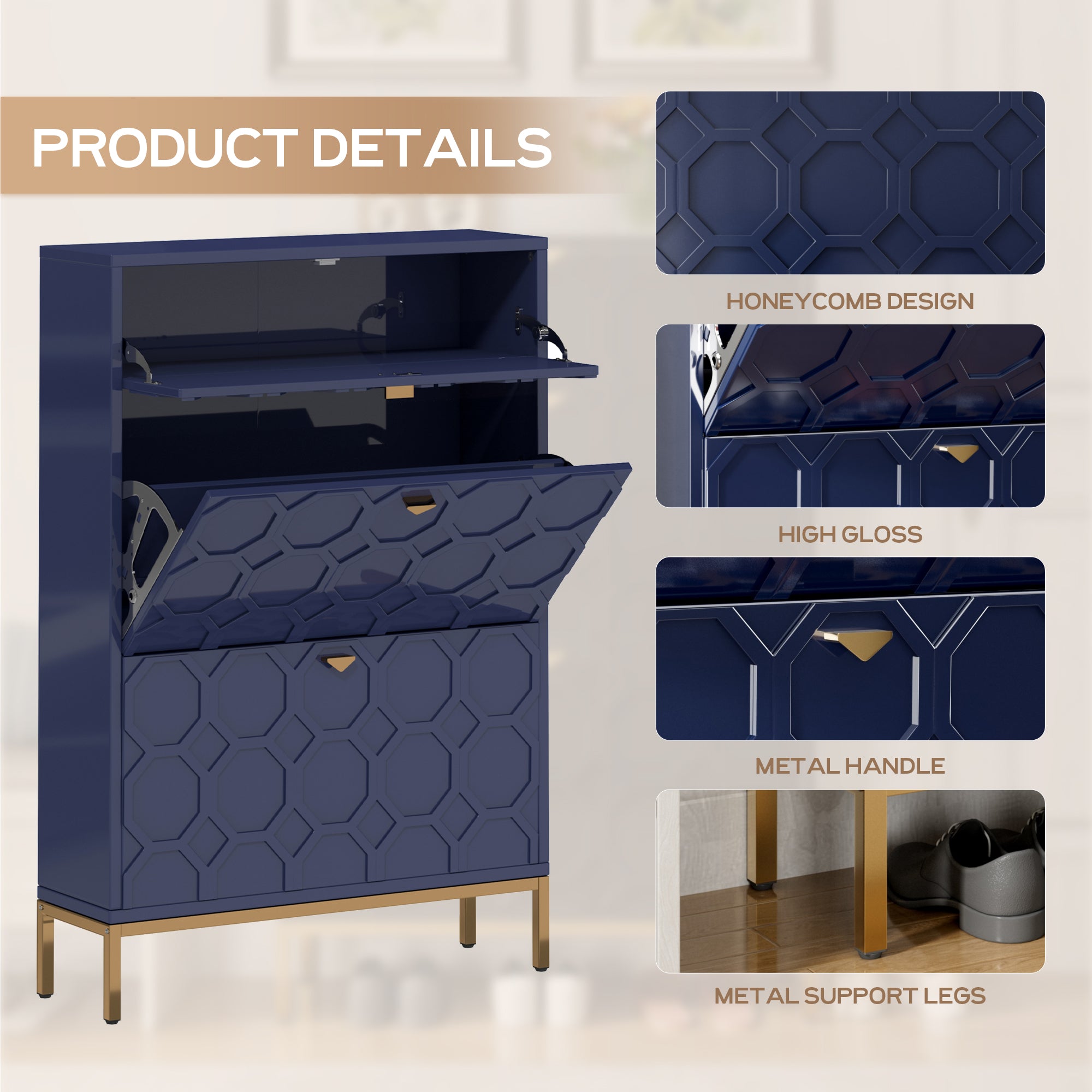 Boyel Living BLJH-XG2-BL Utility-Storage-Cabinets - View #5