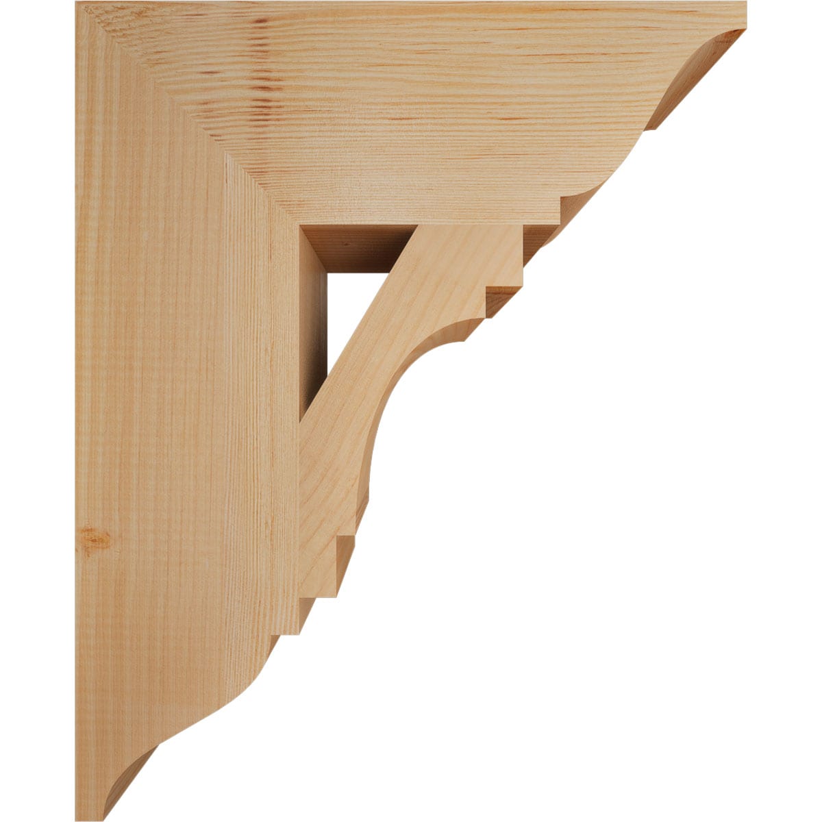 Ekena Millwork BKT06X18X22MRC01SDF Exterior-Brackets-Braces - View #3