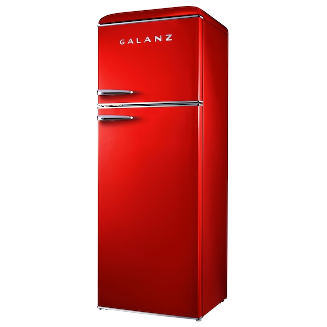  Galanz GLR12TBEEFR Refrigerator, Dual Door Fridge, Adjustable  Electrical Thermostat Control with Top Mount Freezer Compartment, Retro  Blue, 12.0 Cu Ft : Home & Kitchen
