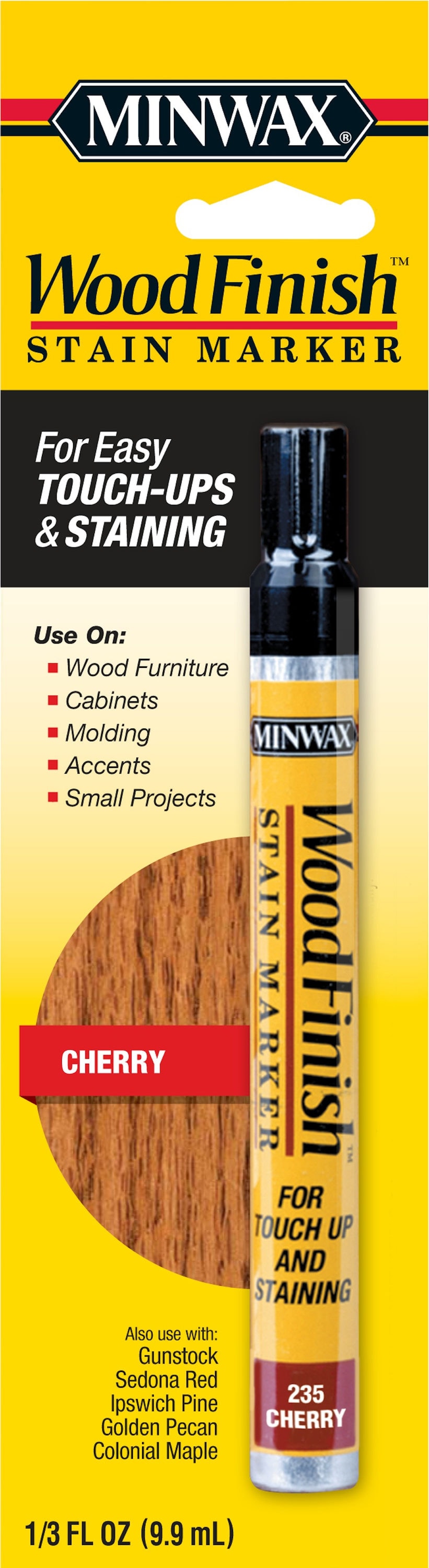 Minwax 63486000 Wood Finish Cherry Oil-based Stain marker