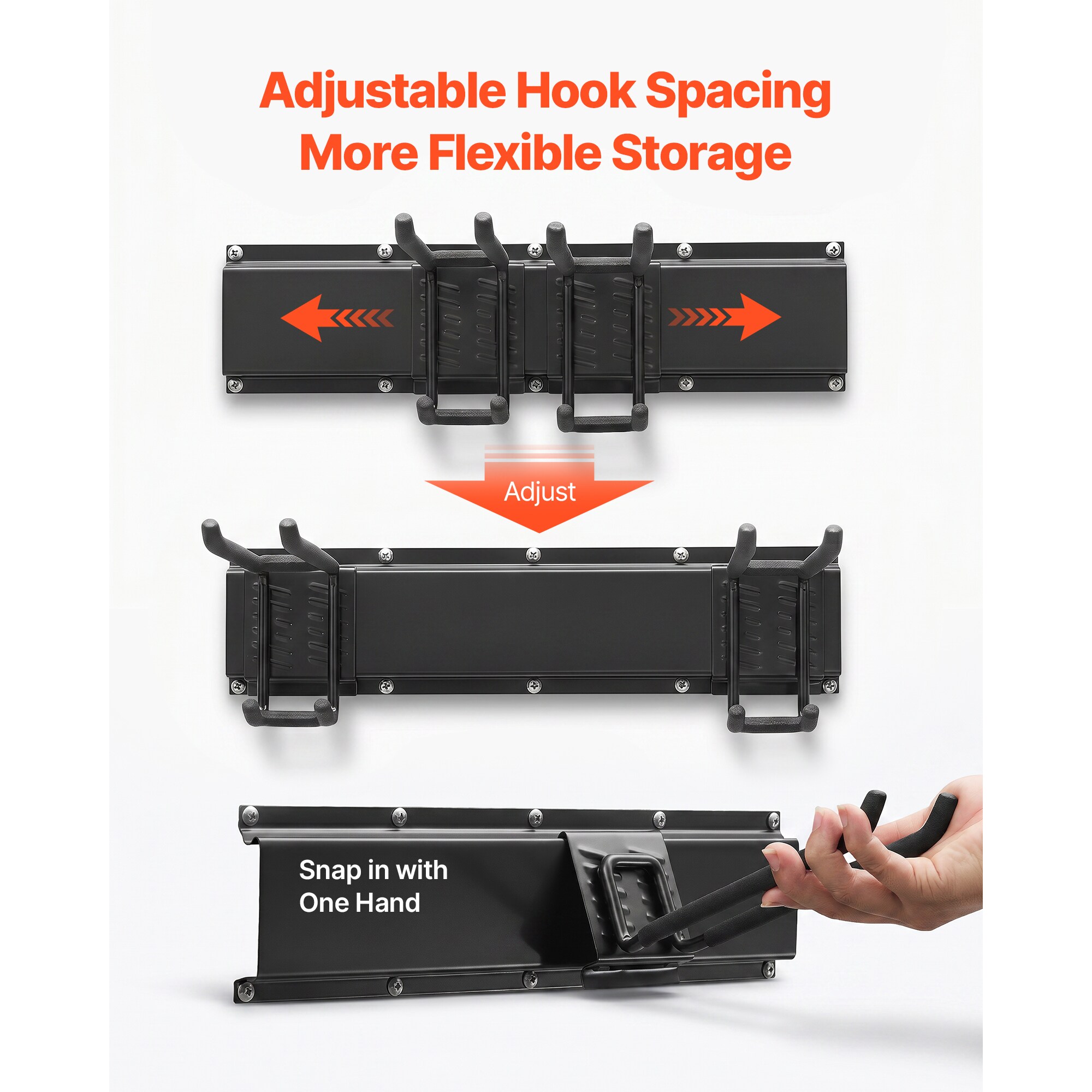 VEVOR SCQMGJJCBKSX19400V0 Garage-Storage-Hooks - View #5