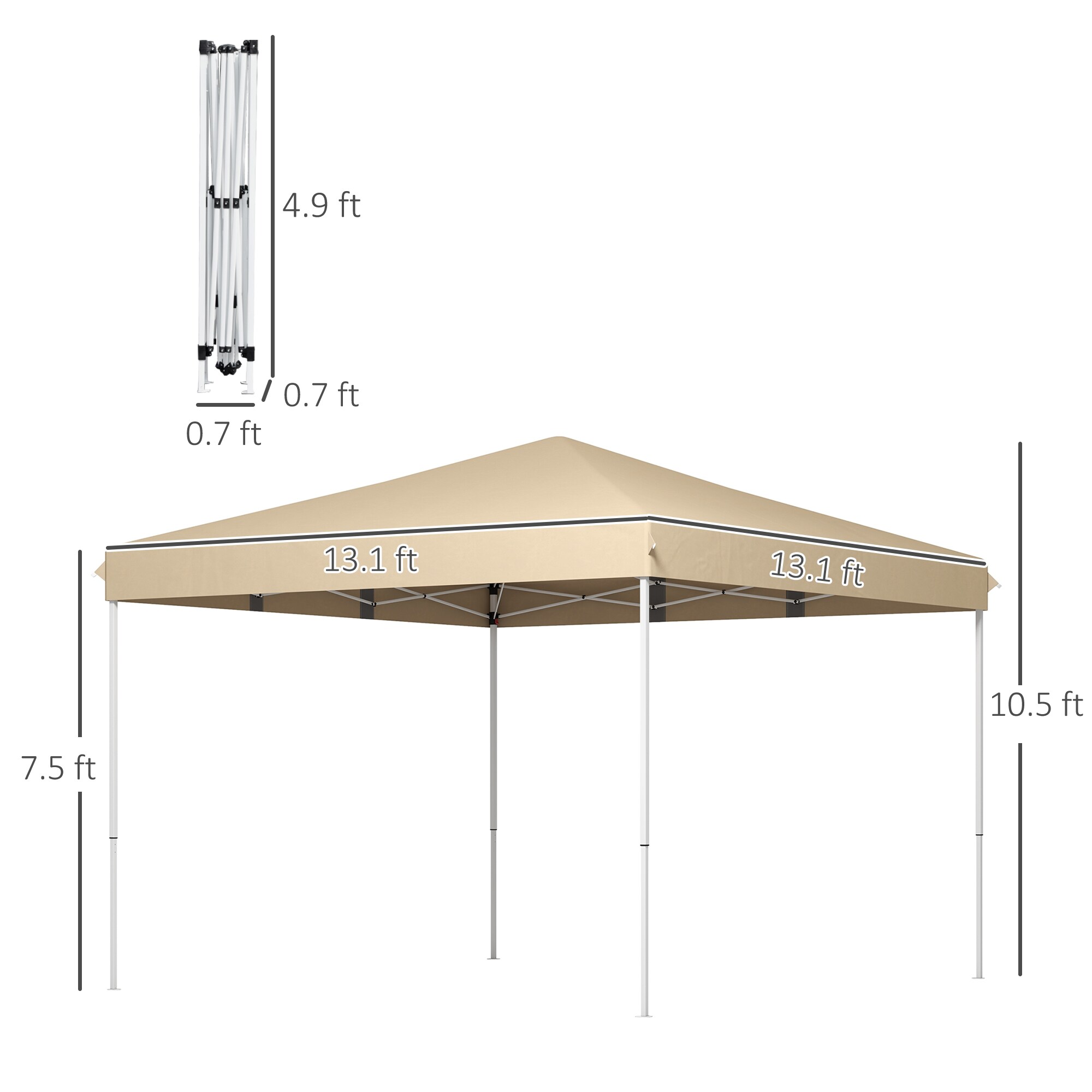 ToolCat BZ2-49-PW Wood-Resin-Gazebos - View #9