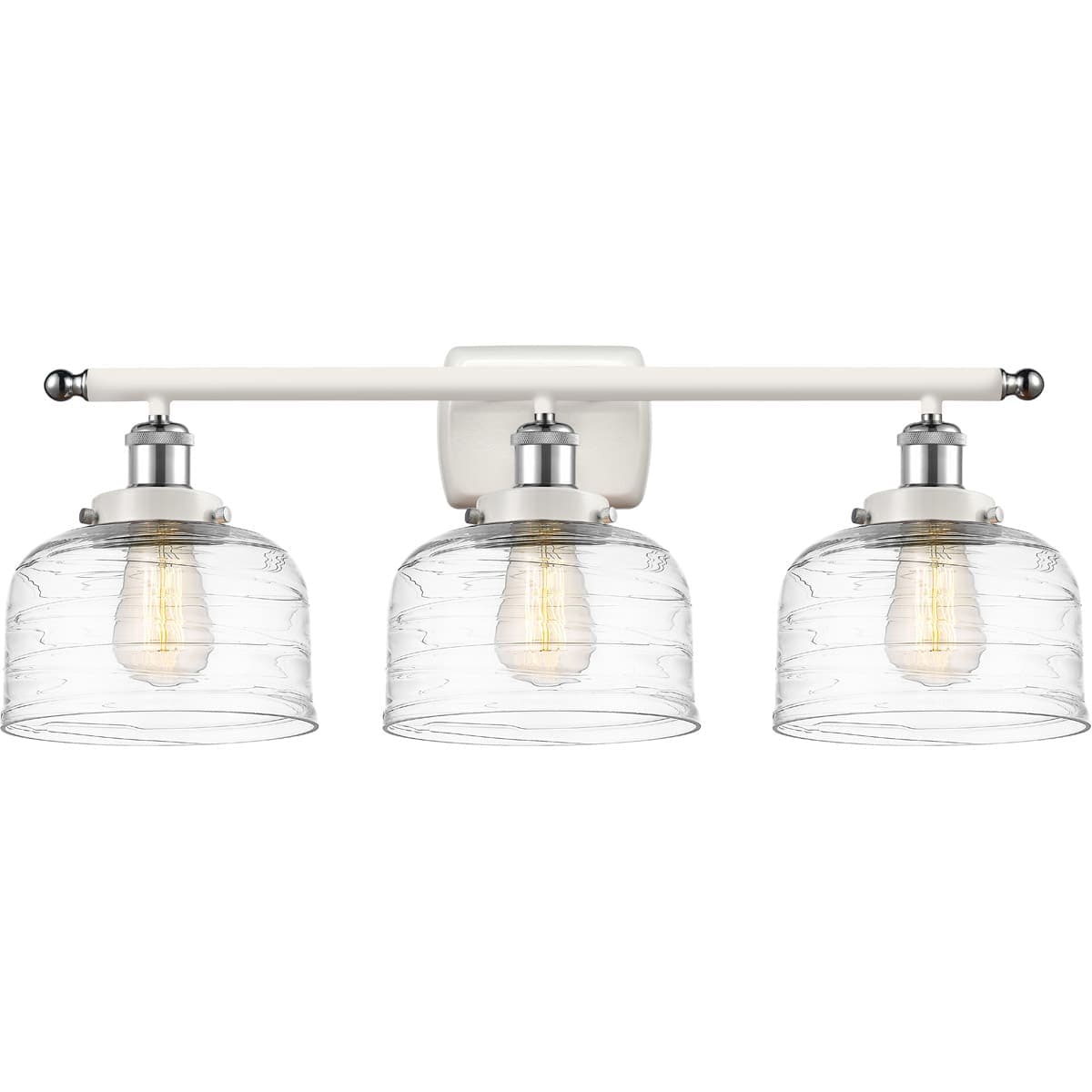 Innovations Lighting 916-3W-WPC-G713-LED 916-3W-WPC-G713-LED Ballston Bell Bathroom Vanity Light