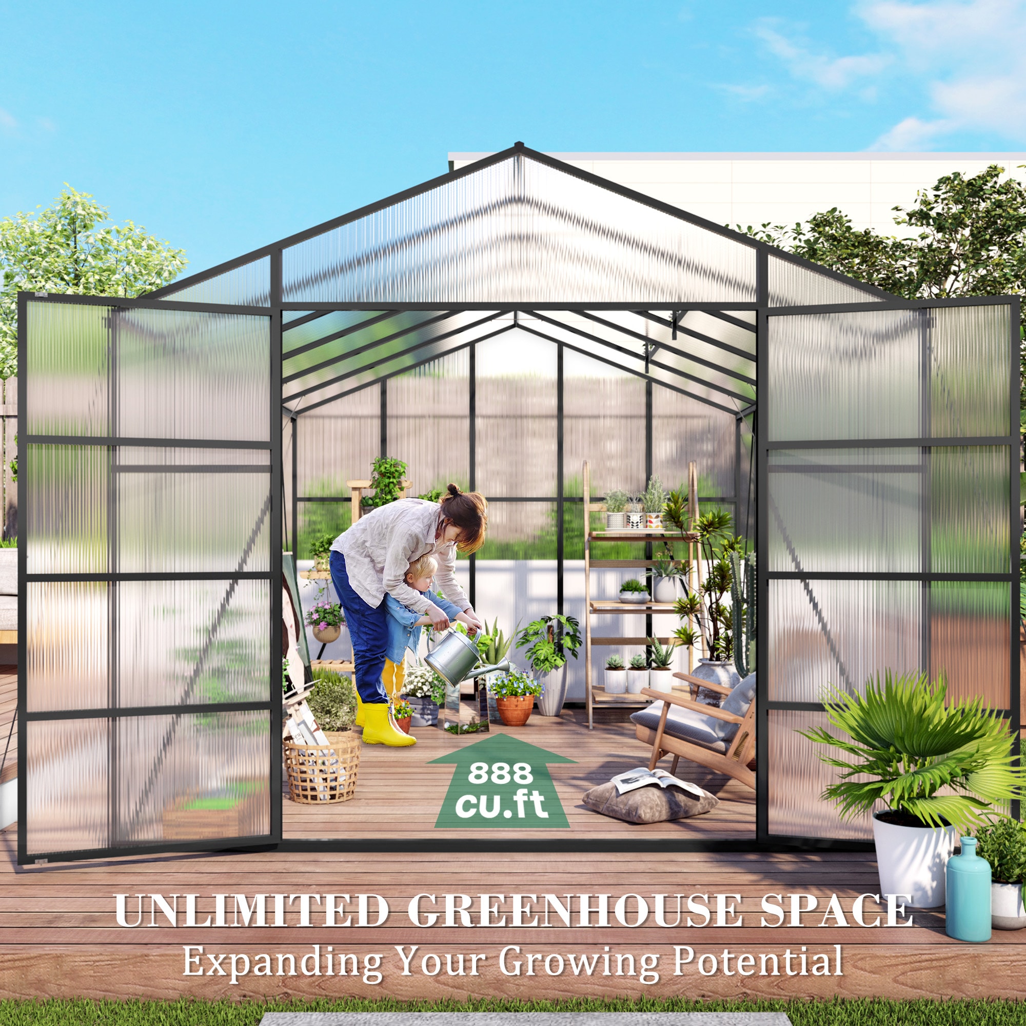 Dimakai DI-MI-S017 greenhouses - View #6