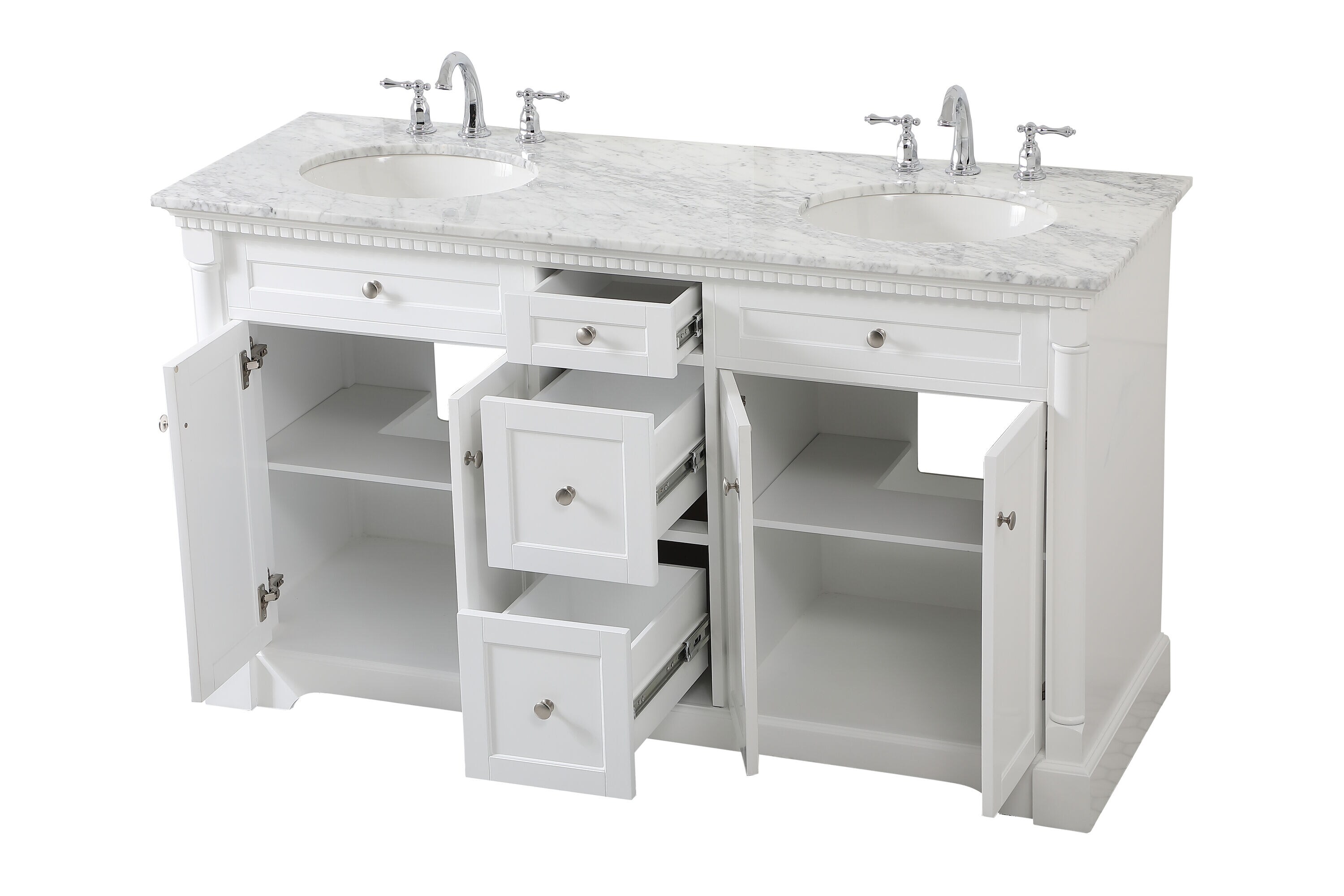 Elegant Decor HF159180DWH Bath-Vanity-Combo - View #10