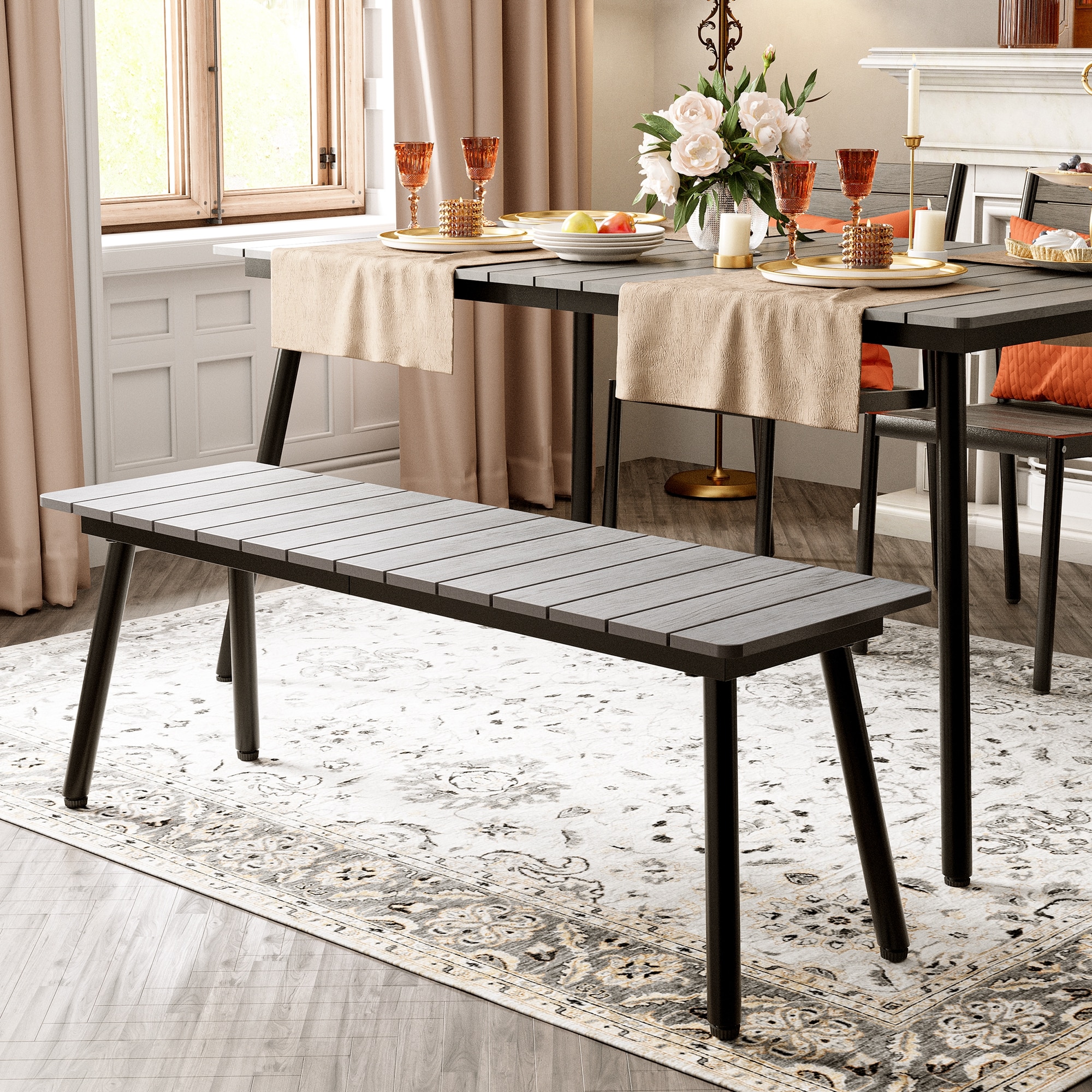 Crestlive Products CL-DC039GRY-1 benches - View #2