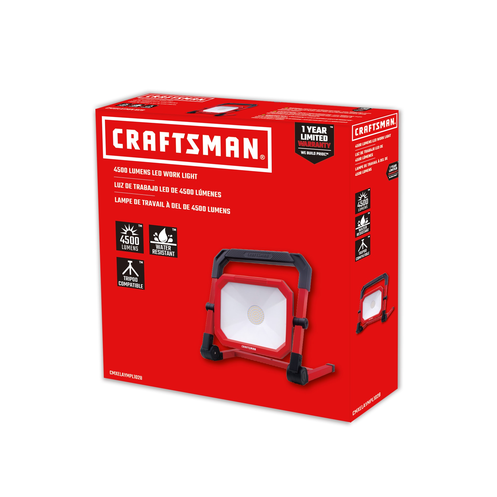 Craftsman LED Work Lights For Shop and Jobsite 