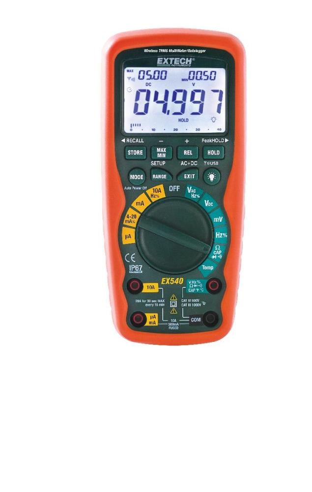 Extech EX540 Digital Multimeter 600 Amp 1000-Volt