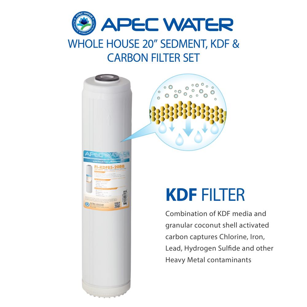 APEC Water FILTER-SET-CB3-20BB Replacement-Water-Filters-Cartridges - View #3