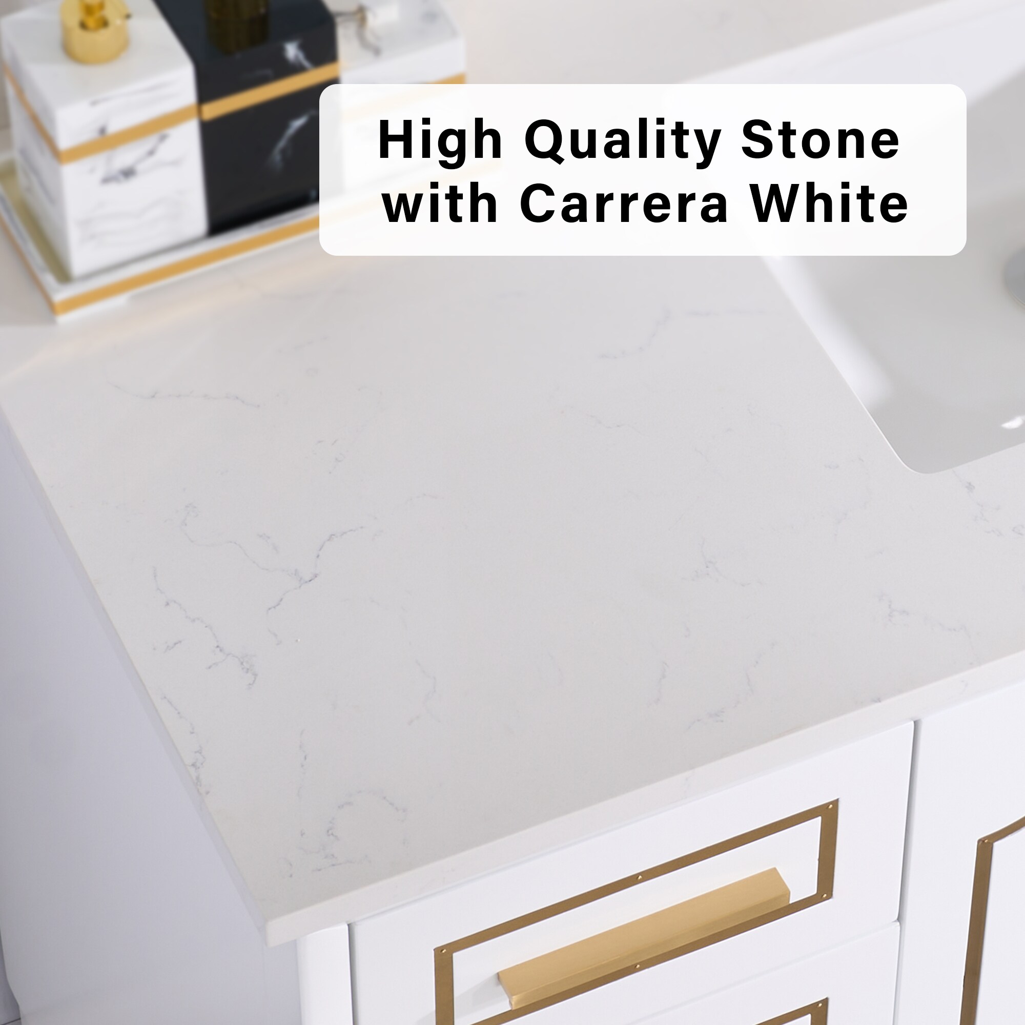 WELLFOR MELODY48QZ-WT Bath-Vanity-Combo - View #11
