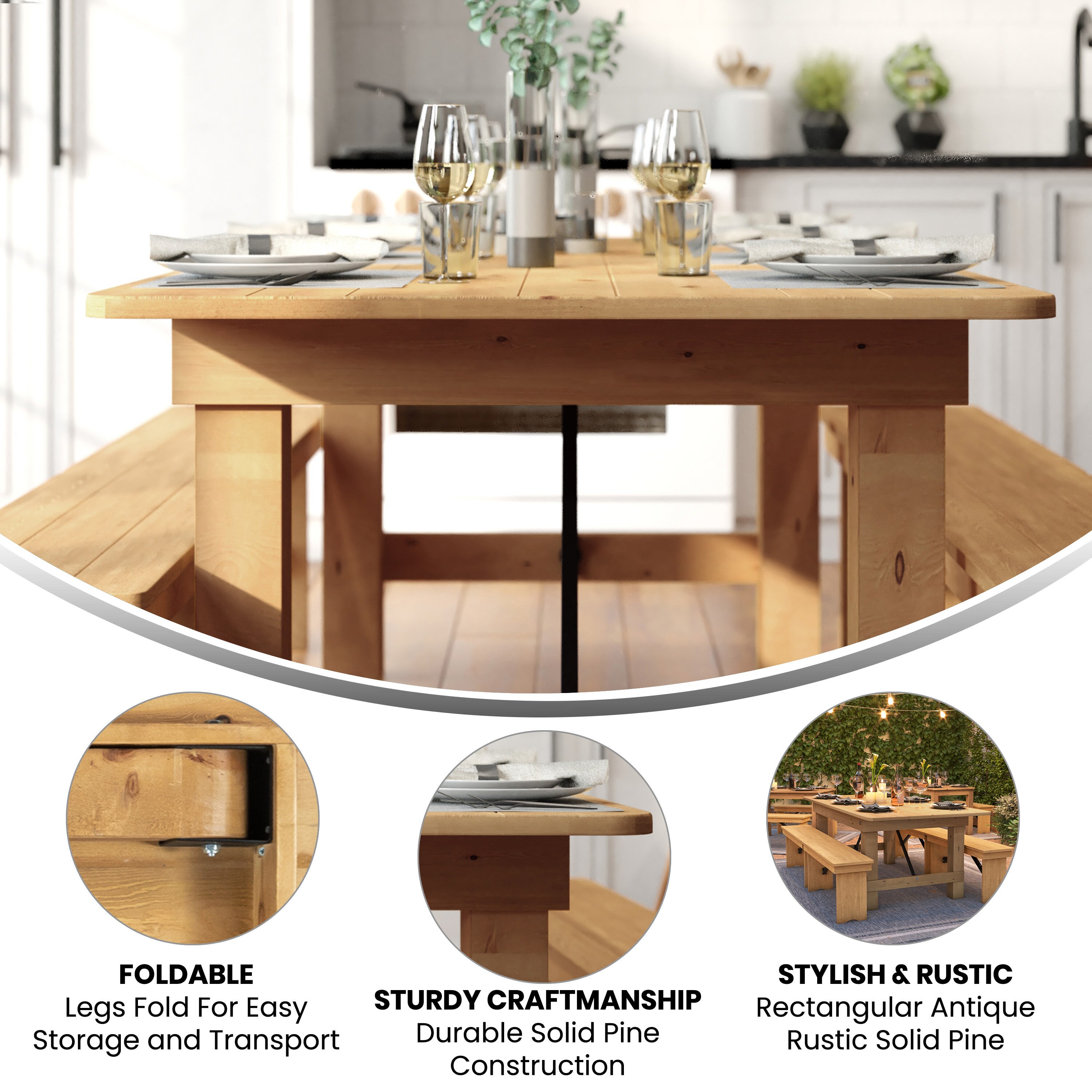Taylor & Logan 840196342306 Dining-Tables - View #2