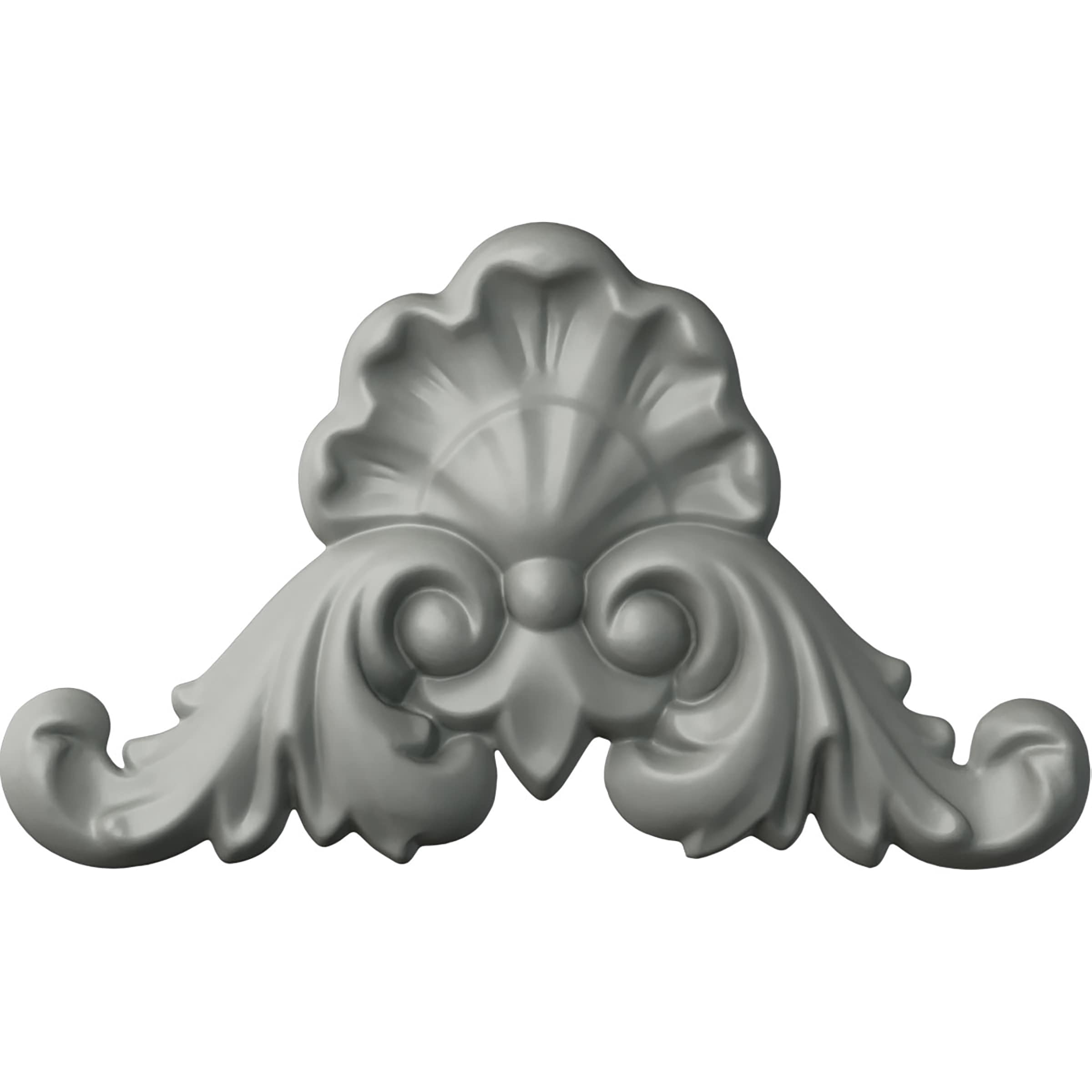 Ekena Millwork ONL05X08X01CI Carrillo 8-in W x 4.75-in H Primed Applique