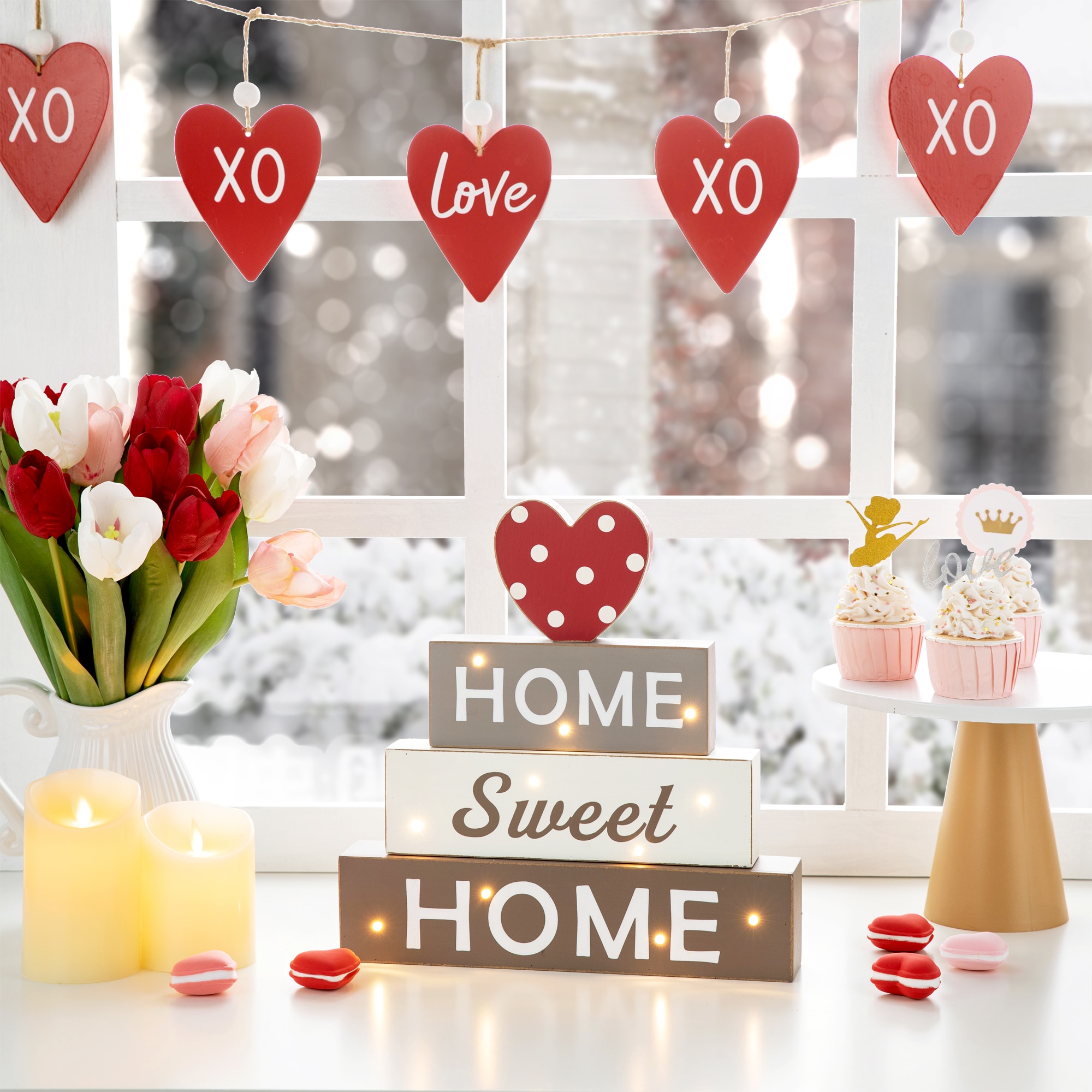 Glitzhome 2027200007 Indoor-Spring-Decorations - View #4
