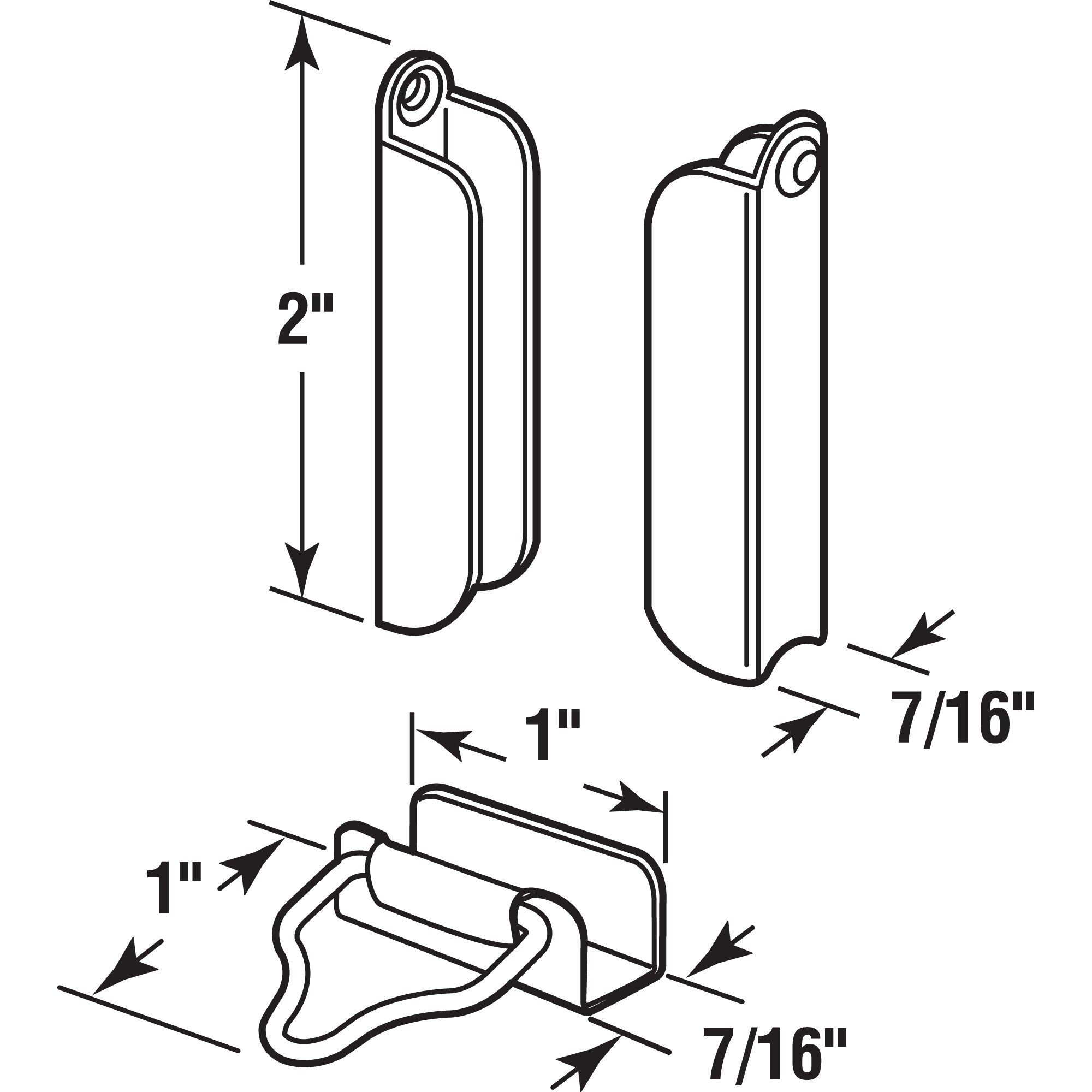 Prime-Line PL 7846 Window-Screen-Hangers-Latches - View #2