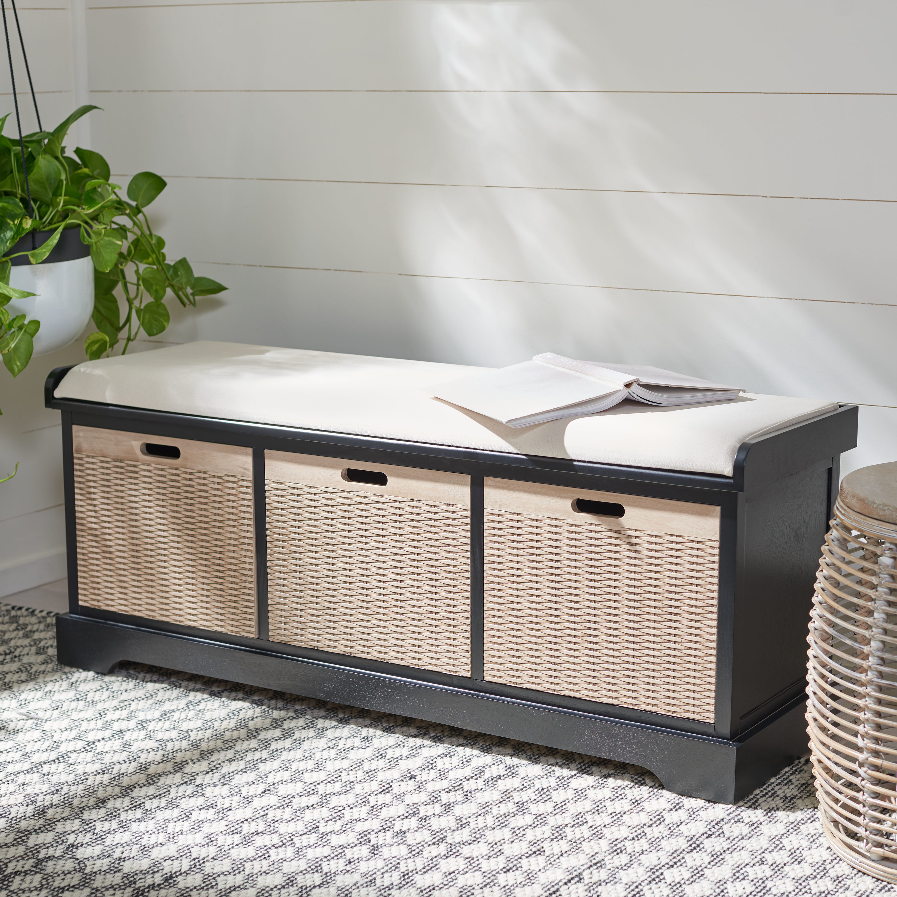 Lowes deals storage bench