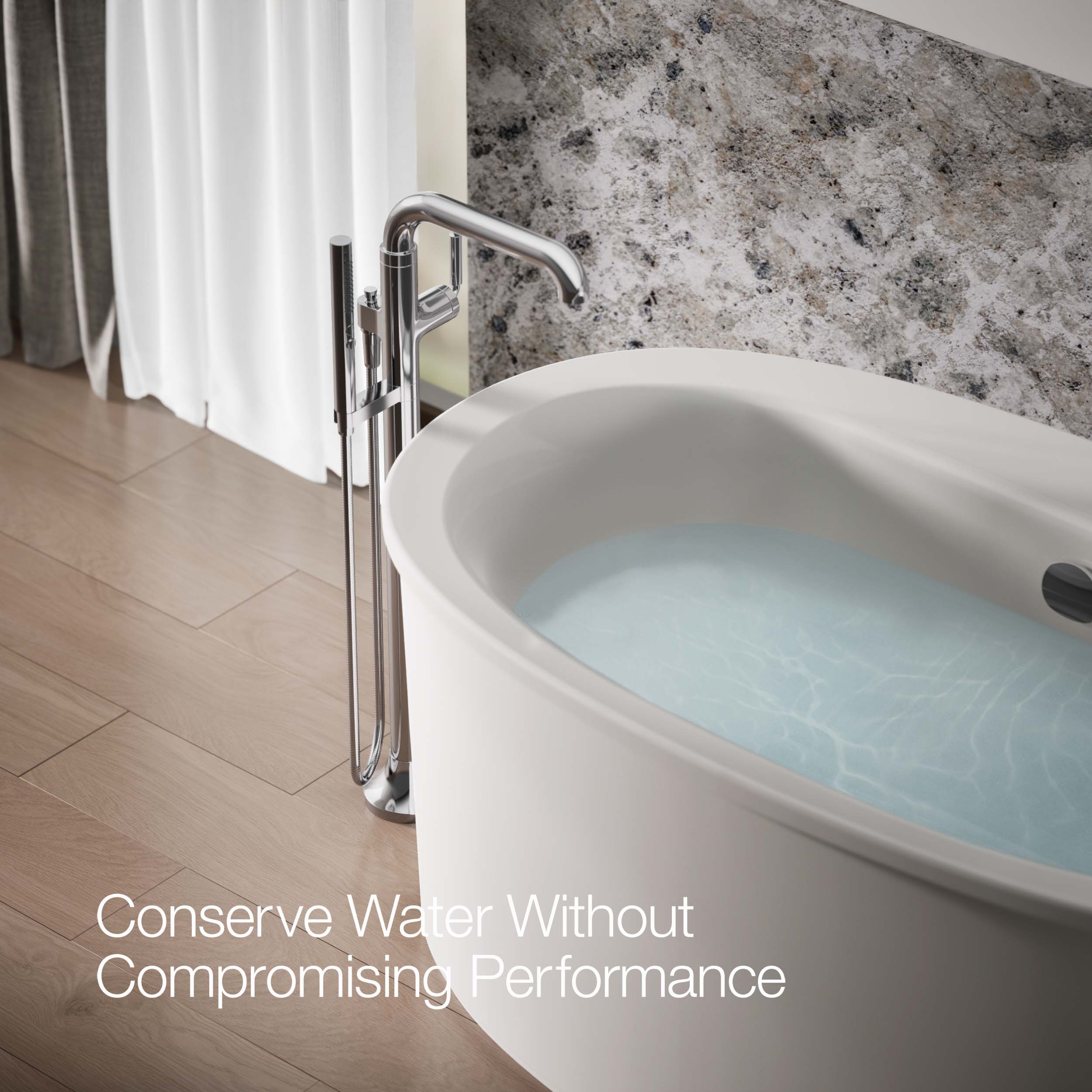 KOHLER T27424-4-CP Roman-Tub-Faucets - View #8
