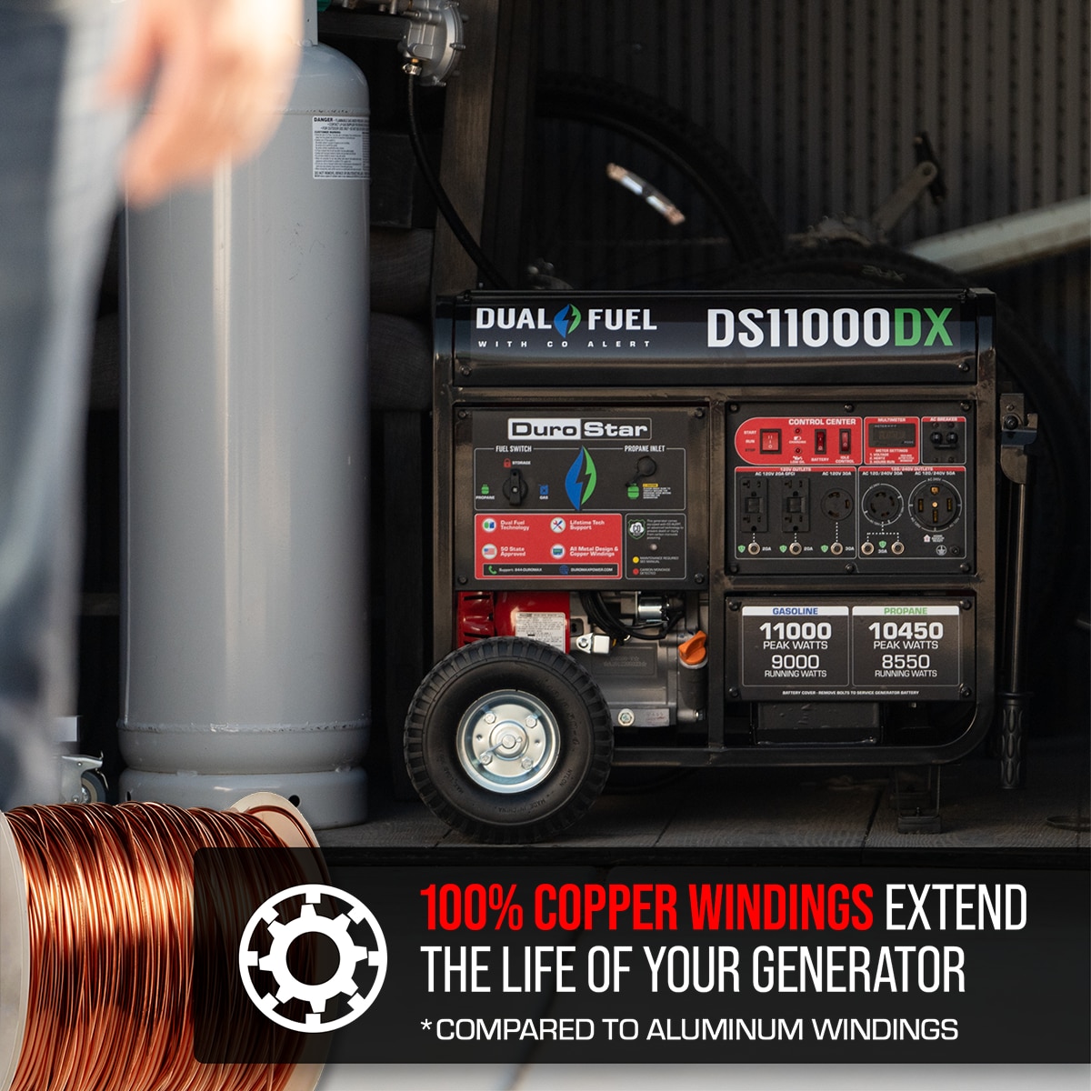 DuroStar DS11000DX Portable-Generators - View #8