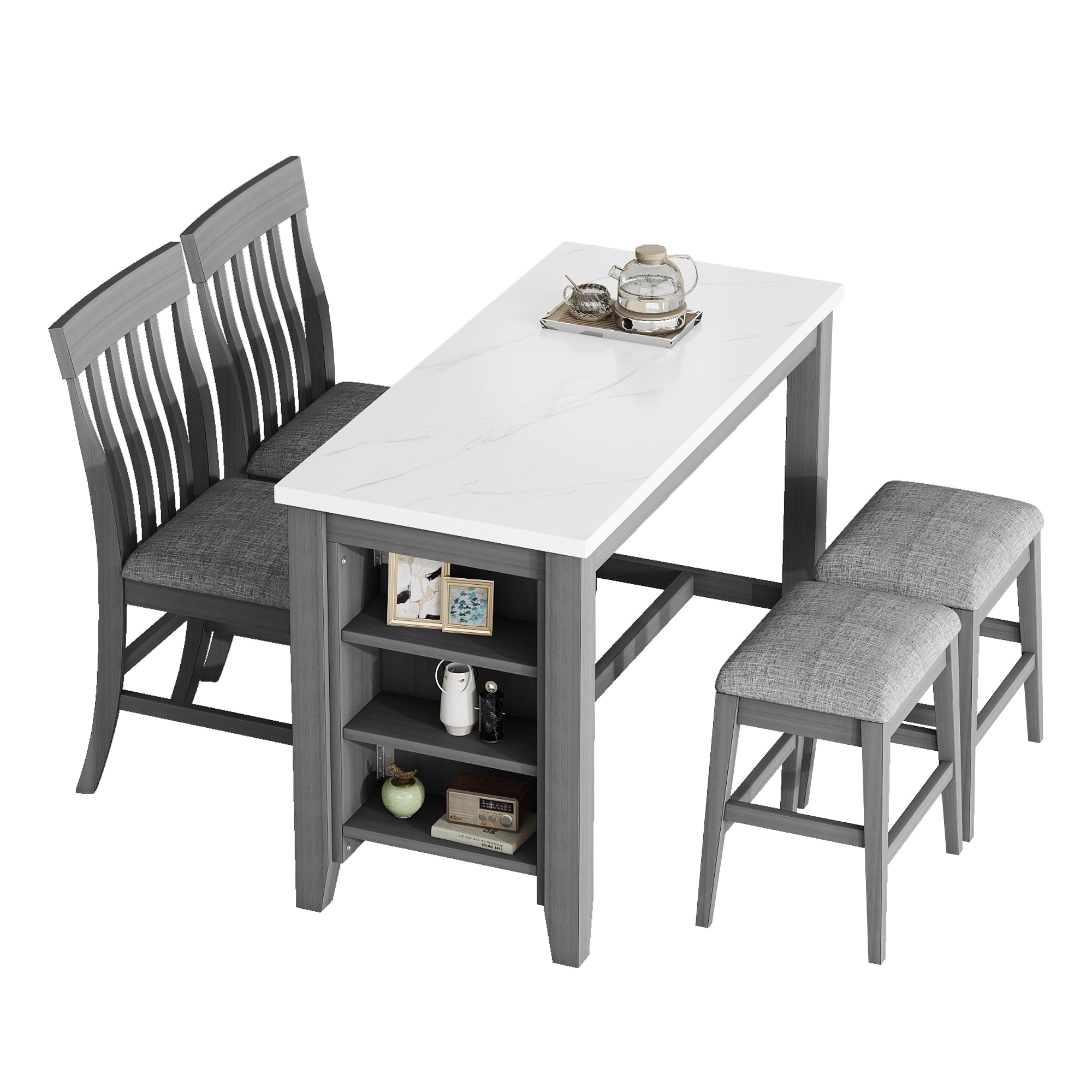 SINOFURN SYA330041WT Dining-Sets - View #11