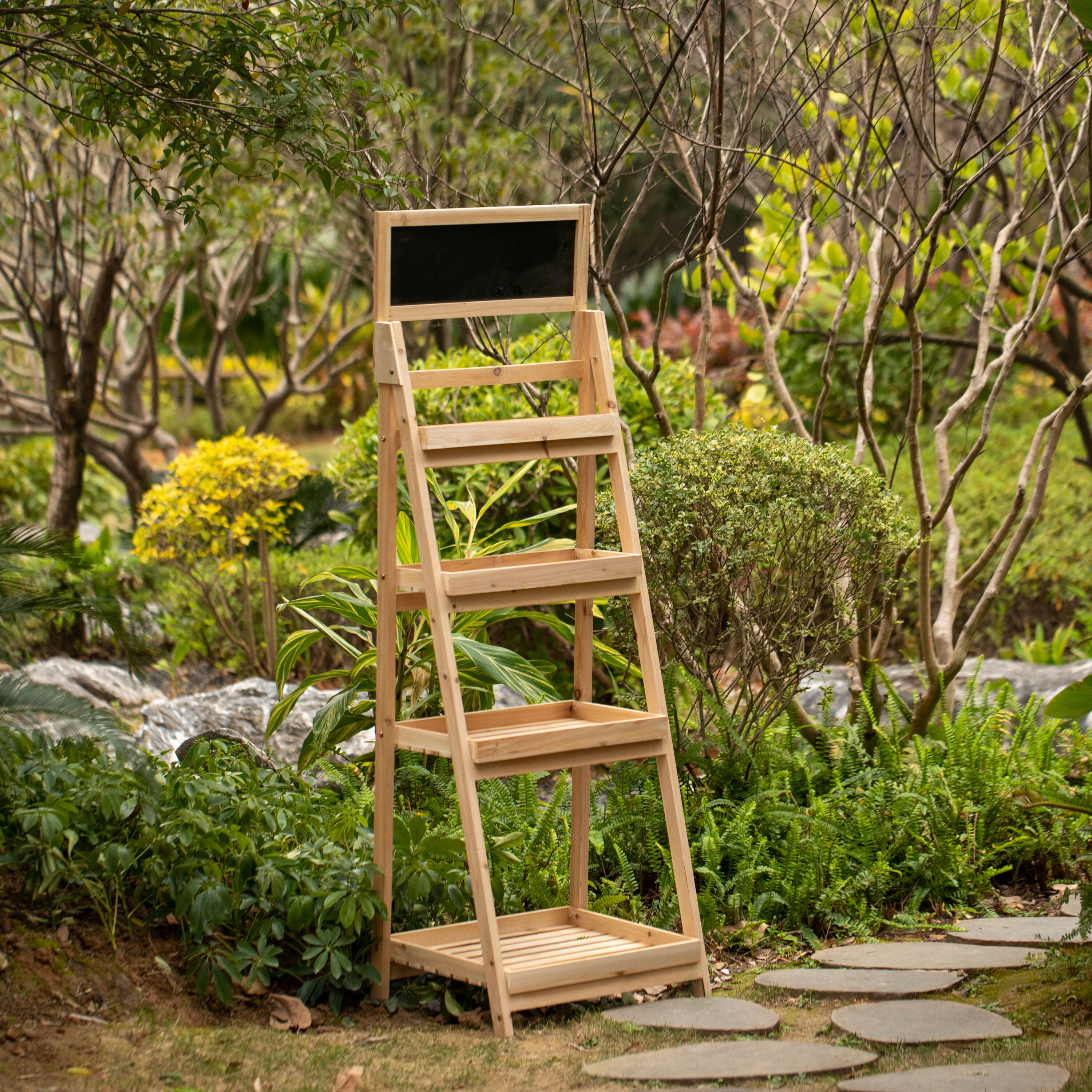 Vintiquewise QI004598 Plant-Stand - View #3