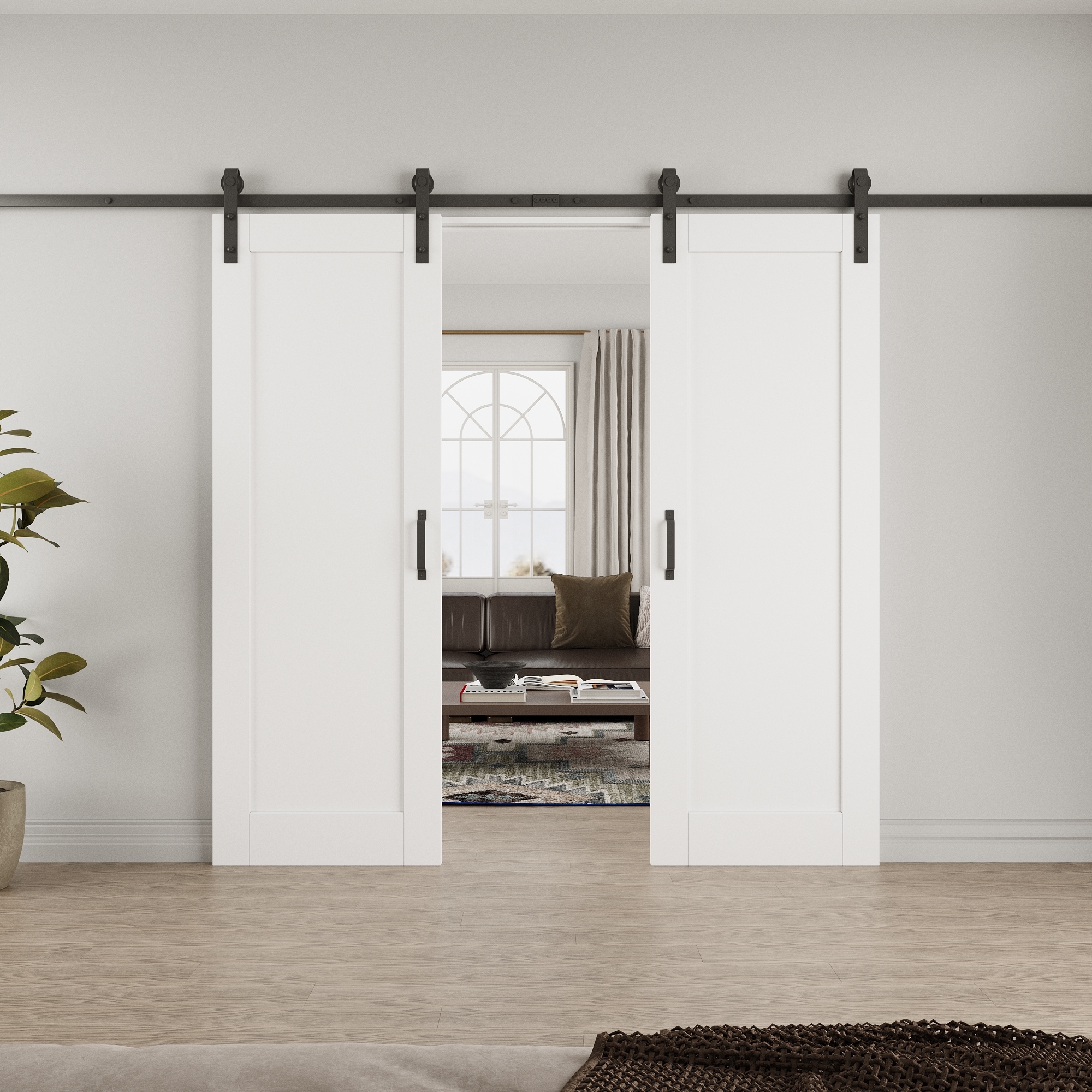 JUJUBON IN-BDWT-DBD-YGXB-28 Barn-Doors - View #3