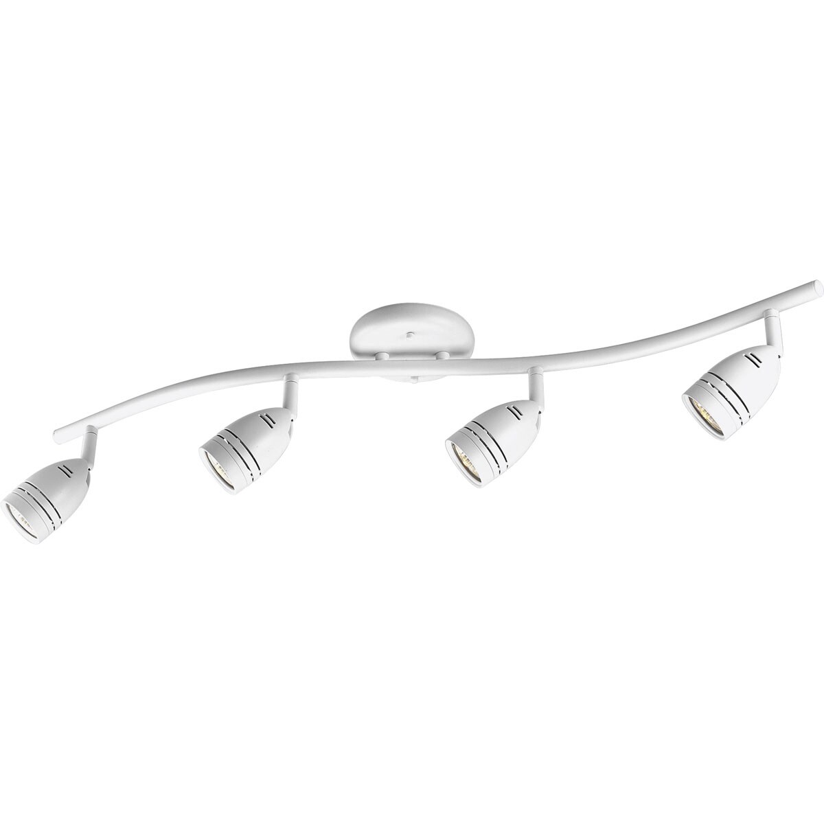 Progress Lighting P6163-30WB Directional 35.5-in 4-Light White Gu10 Pin Base Modern/Contemporary Track Bar