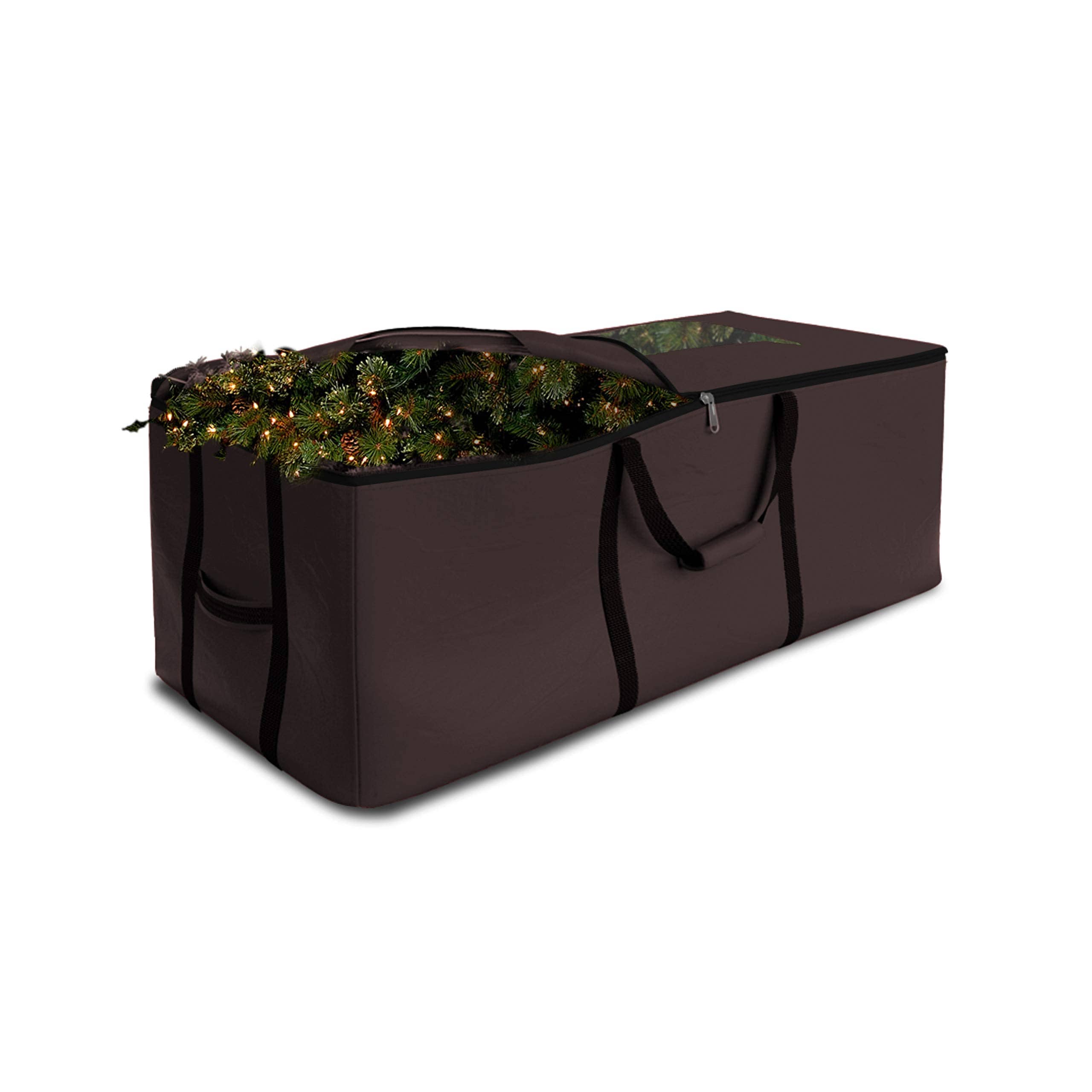 Covers & All Christmas Tree Storage Bag Waterproof with Padded Carrying Handles and Dual zipper Superior Protection E by tra Large Container Duffle Bag fits up to 9 feet tall by mas Artificial Tree