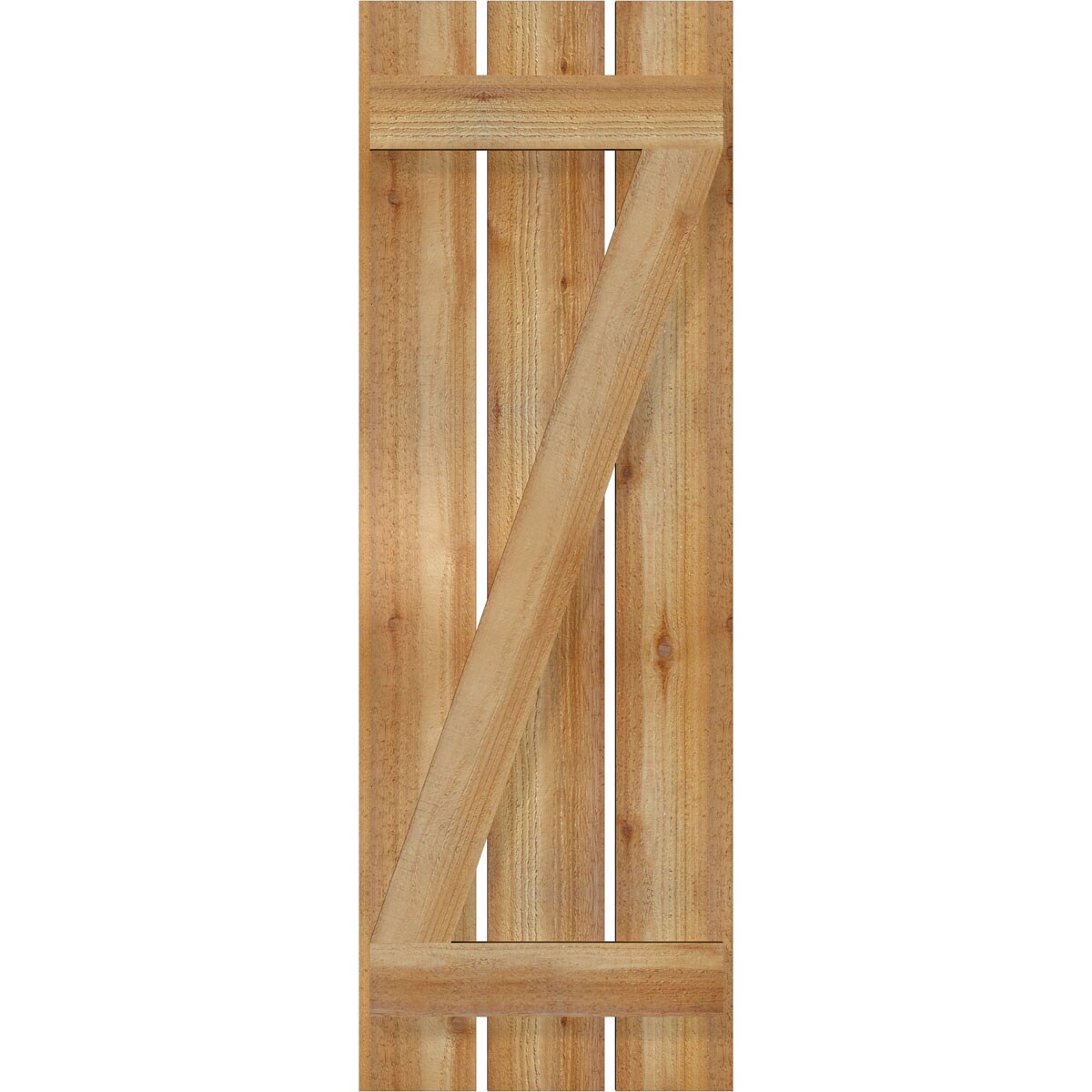 Ekena Millwork RBS06Z17X050RWR Exterior-Shutters - View #5