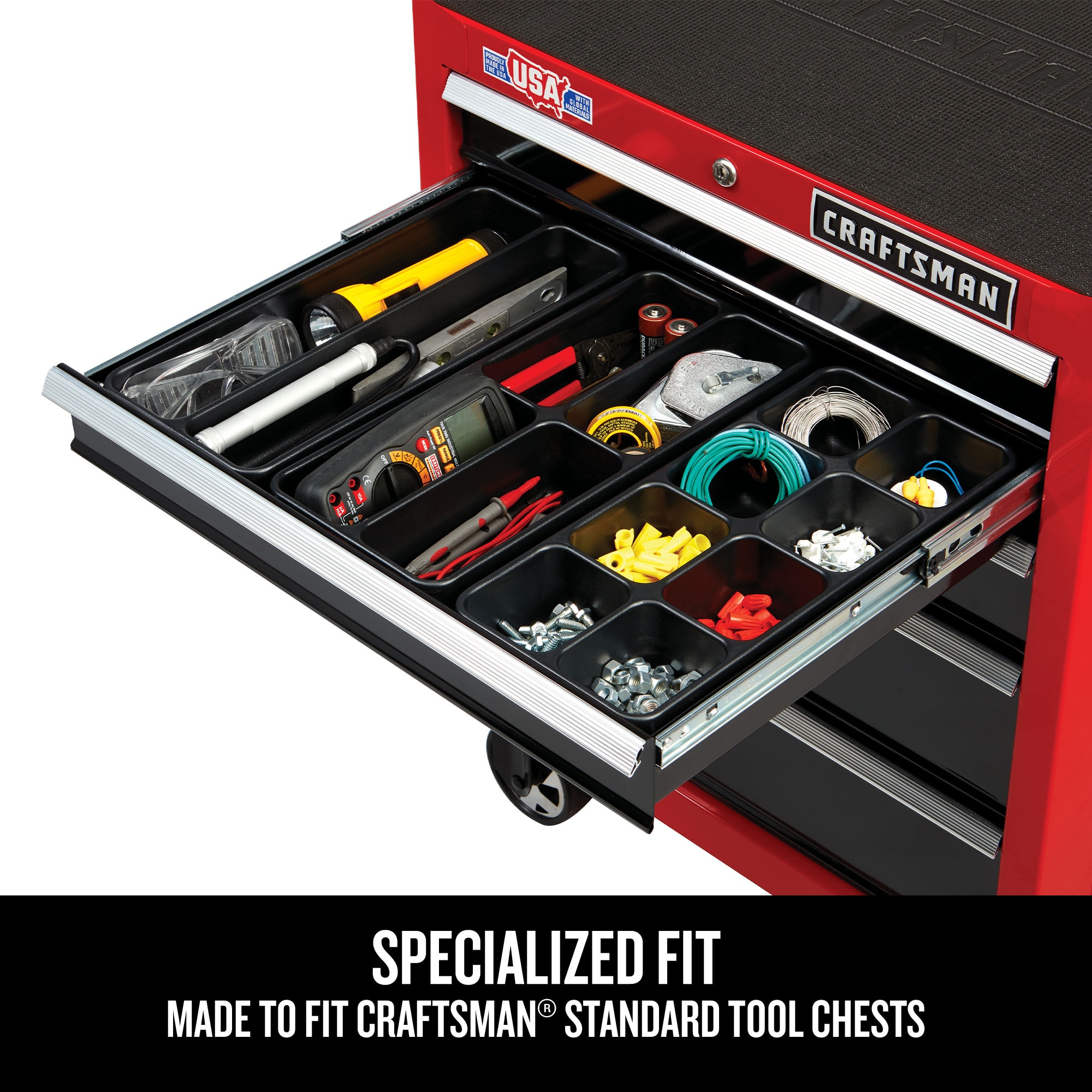 Craftsman Tool Chest Drawer organizer tray (16 compartments)