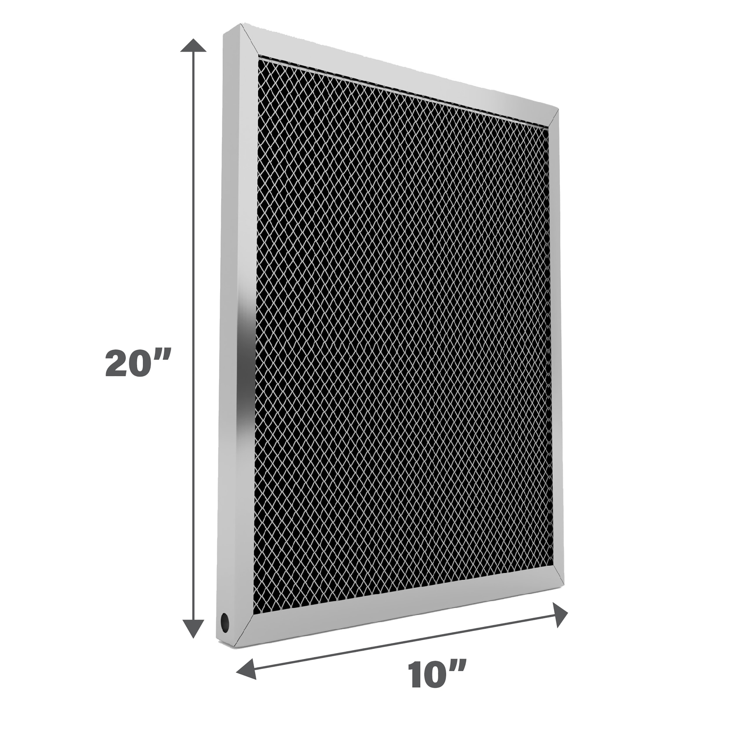 Air-Care 10-in W x 20-in L x 1-in Washable Electrostatic Air Filter