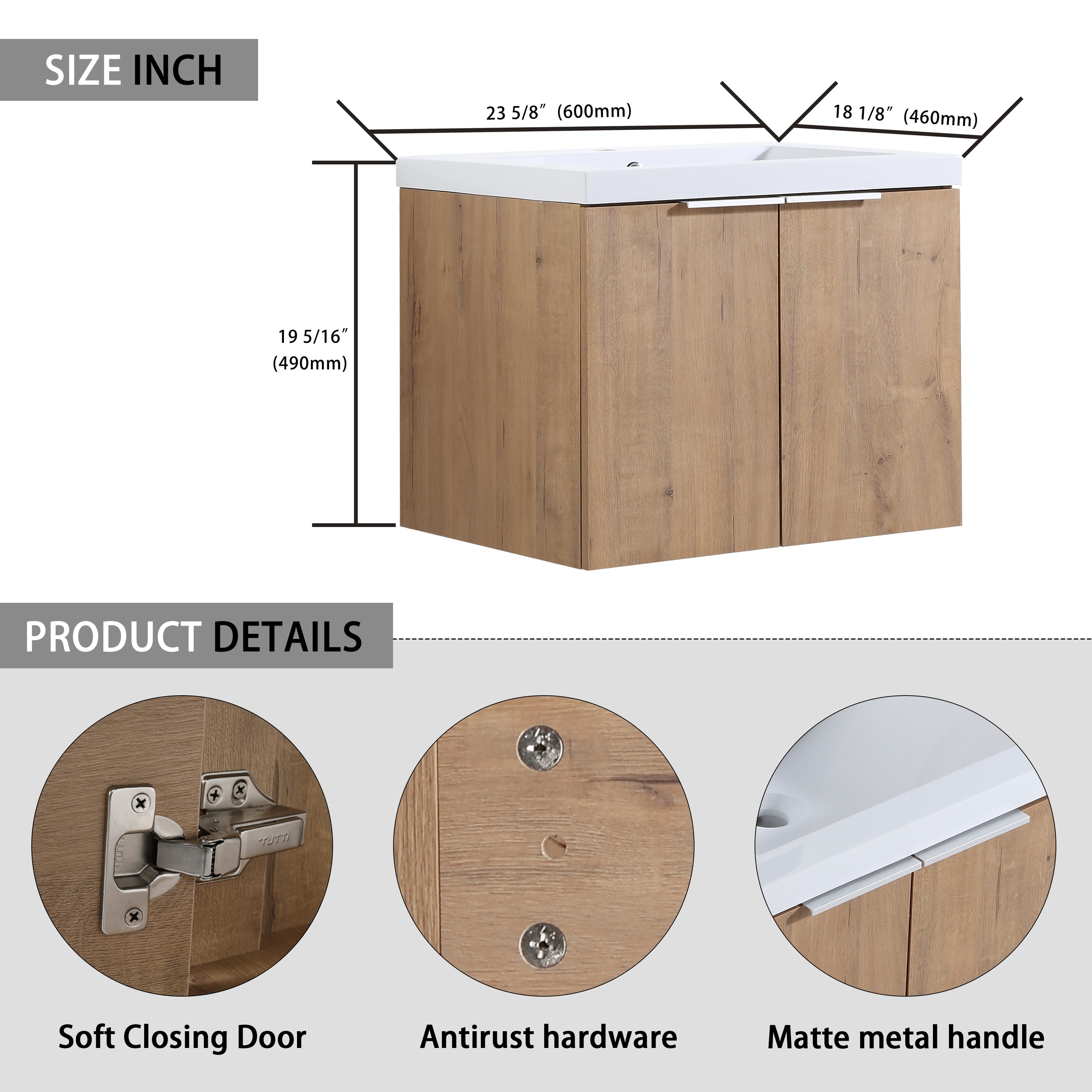 Forclover QNM-0624-IMO Bath-Vanity-Combo - View #4